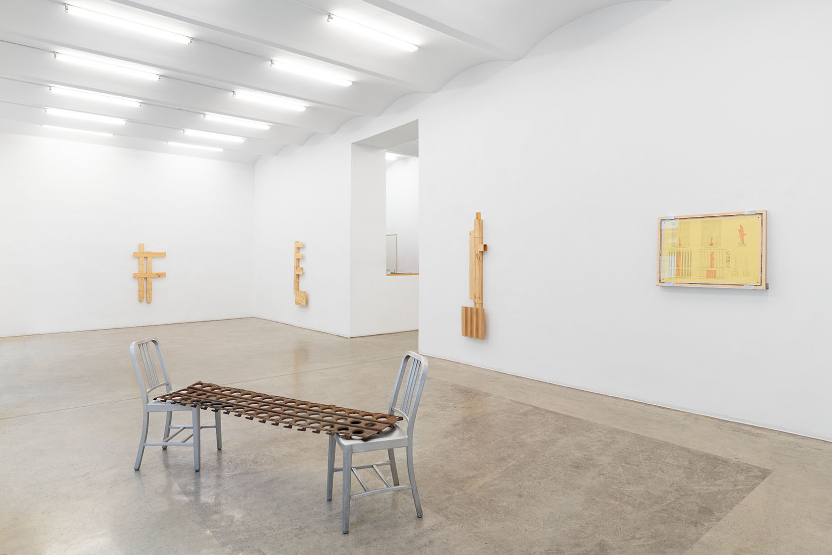 Exhibition view OVIDIU ANTON | Case Study / Border Monument, Christine König Galerie, Vienna 2021 Photo: Simon Veres