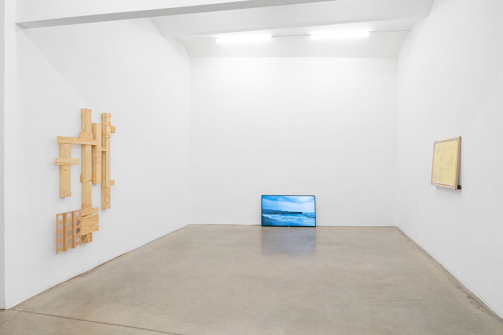 Exhibition view OVIDIU ANTON | Case Study / Border Monument, Christine König Galerie, Vienna 2021 Photo: Simon Veres