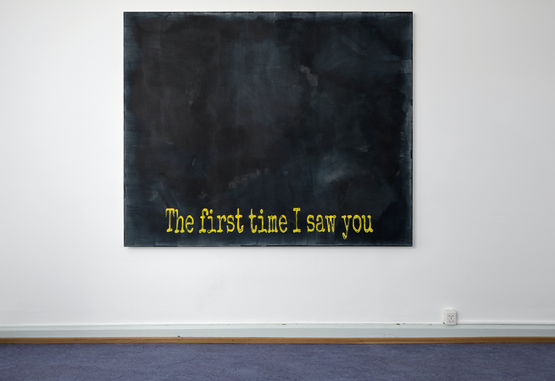 Elise Corpataux, THAT MOMENT, 2021, Acrylic on canvas, 150 cm x180 cm