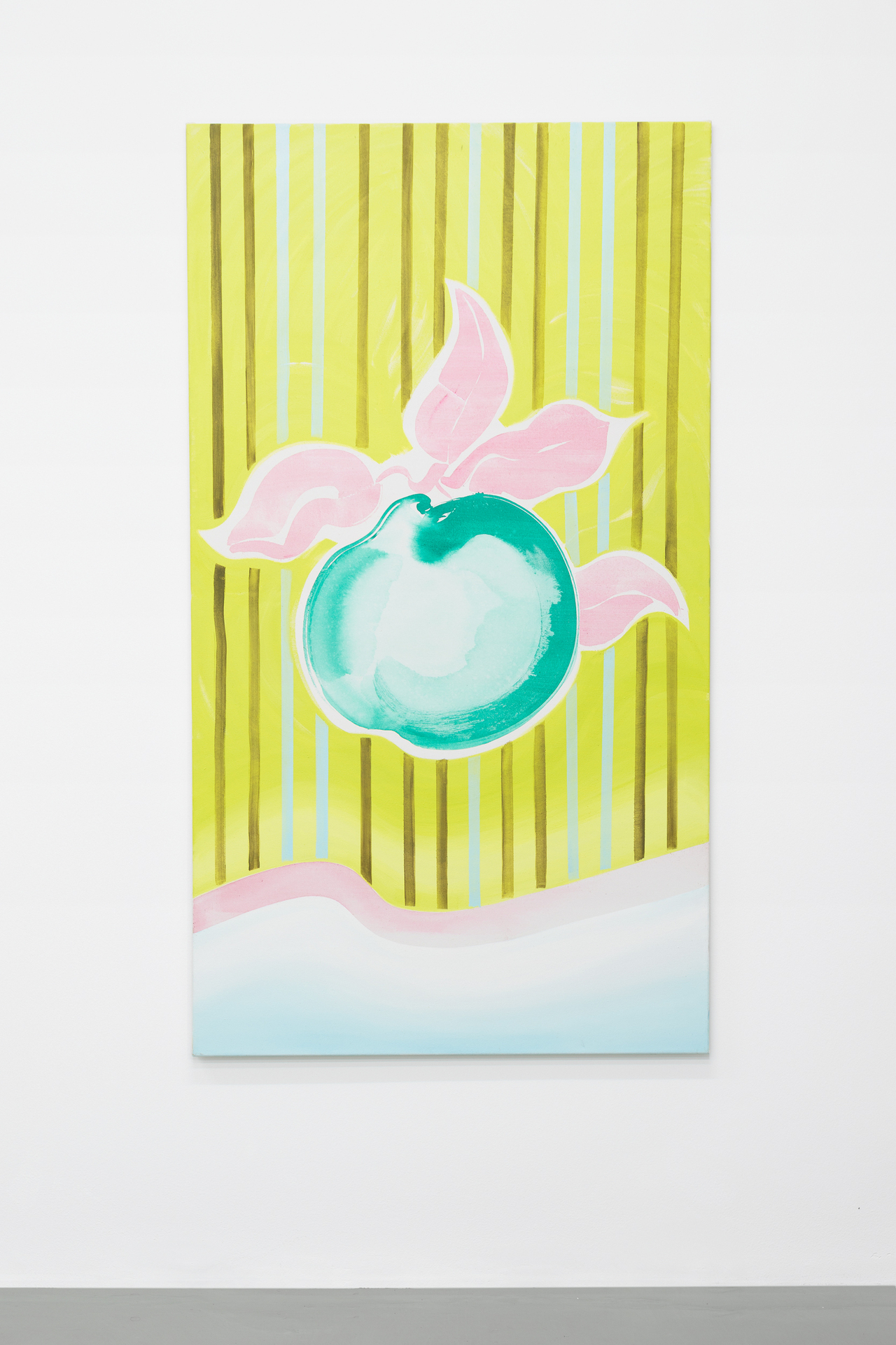 Martina Smutná, Loss I., 2017. Oil on canvas, 90 x 157 cm