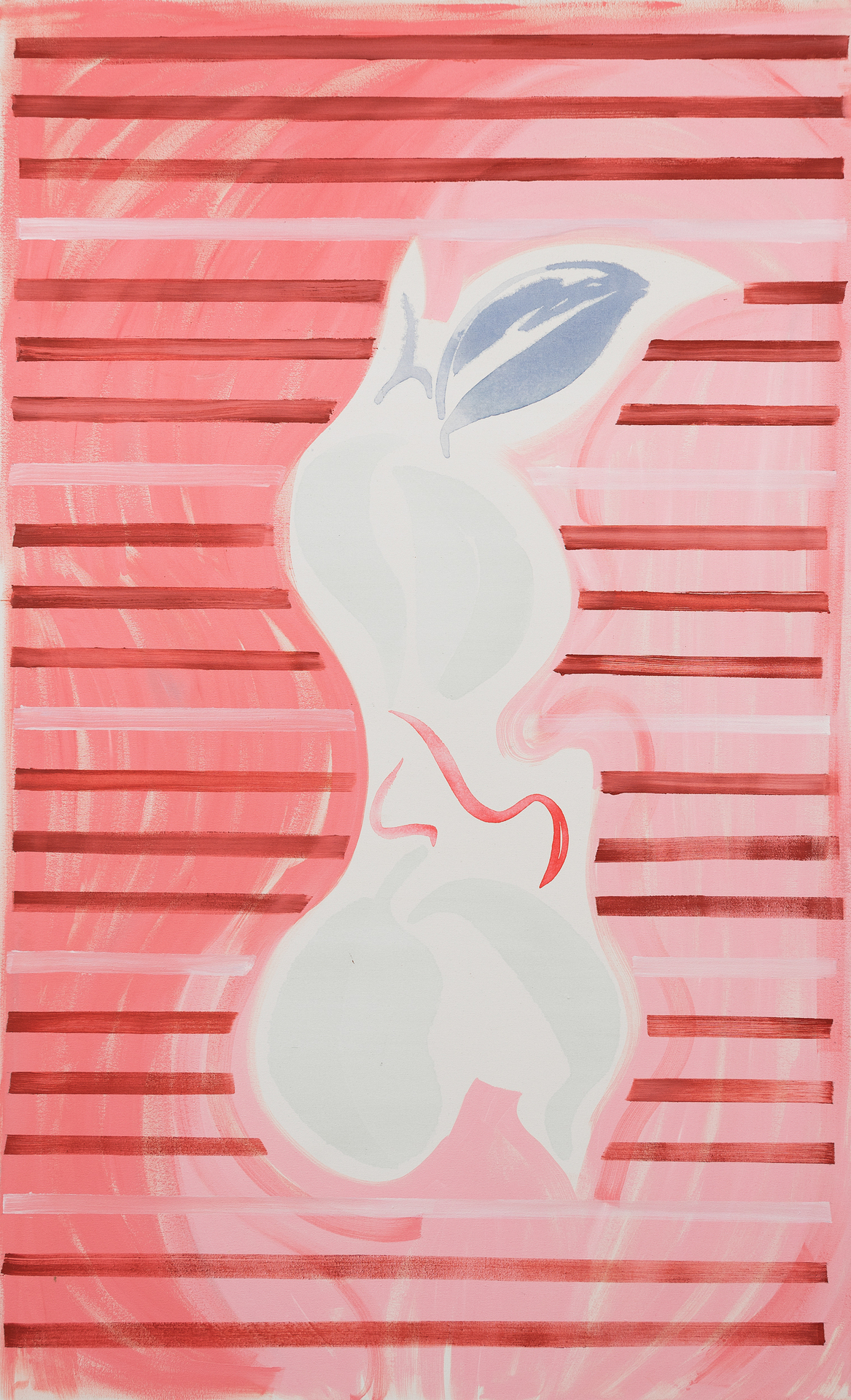 Martina Smutná, Loss II, 2017. Oil on canvas, 85 x 140 cm