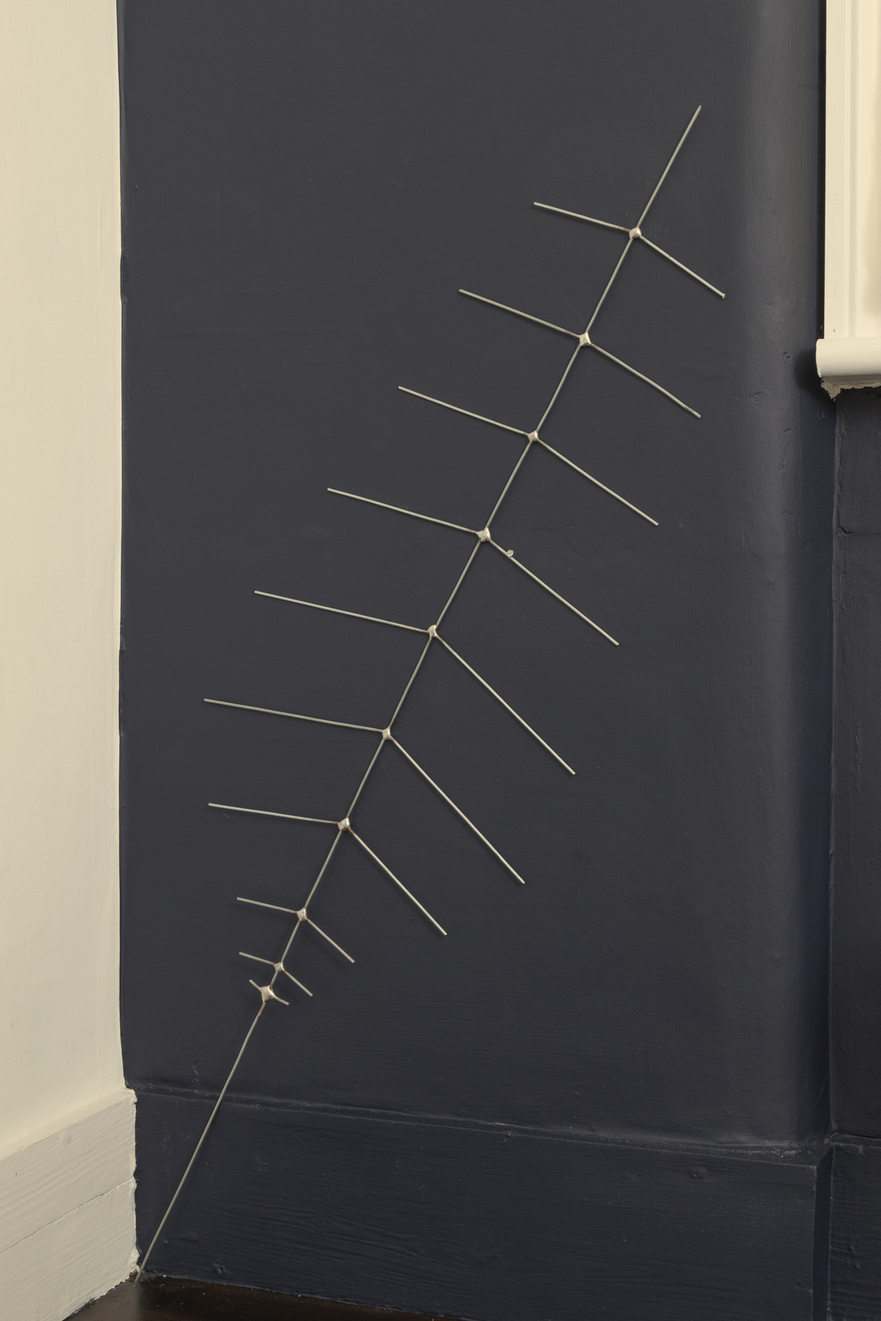 Sam Austen, Forest, 2021, Wire, 100cm x 30cm x 0.5cm