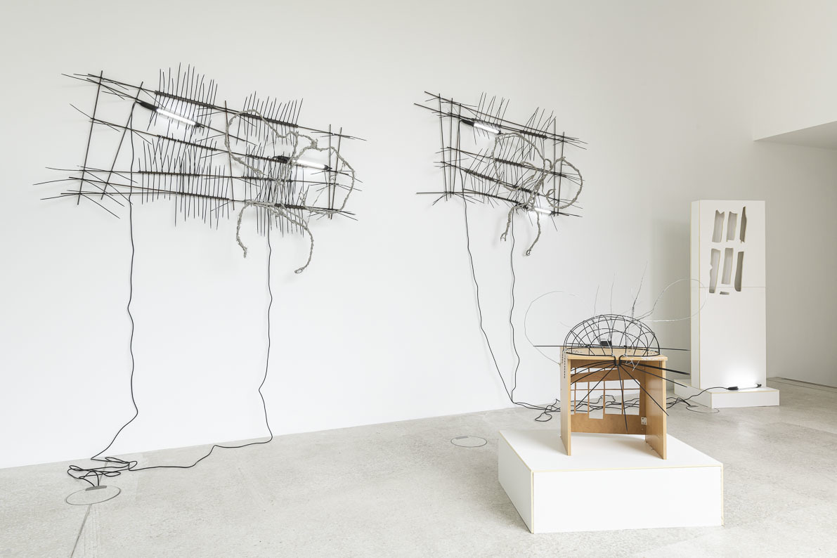 Sami Schlichting, The Walls Have Ears, Installation View, 2021