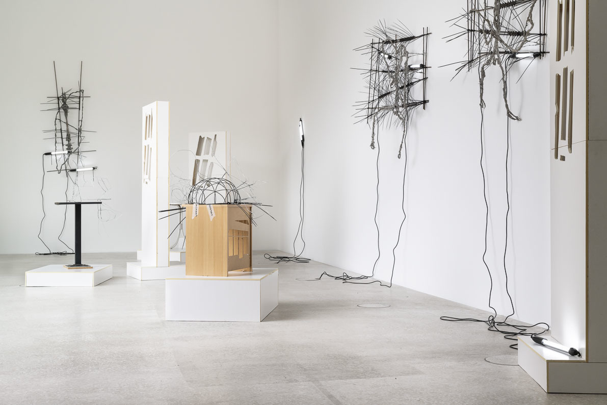 Sami Schlichting, The Walls Have Ears, Installation View, 2021