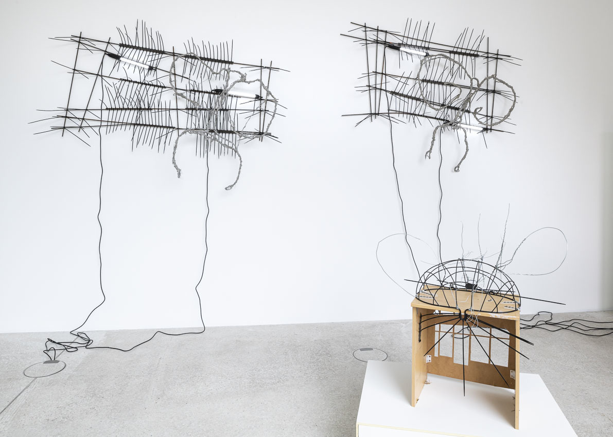 Sami Schlichting, The Walls Have Ears, Installation View, 2021