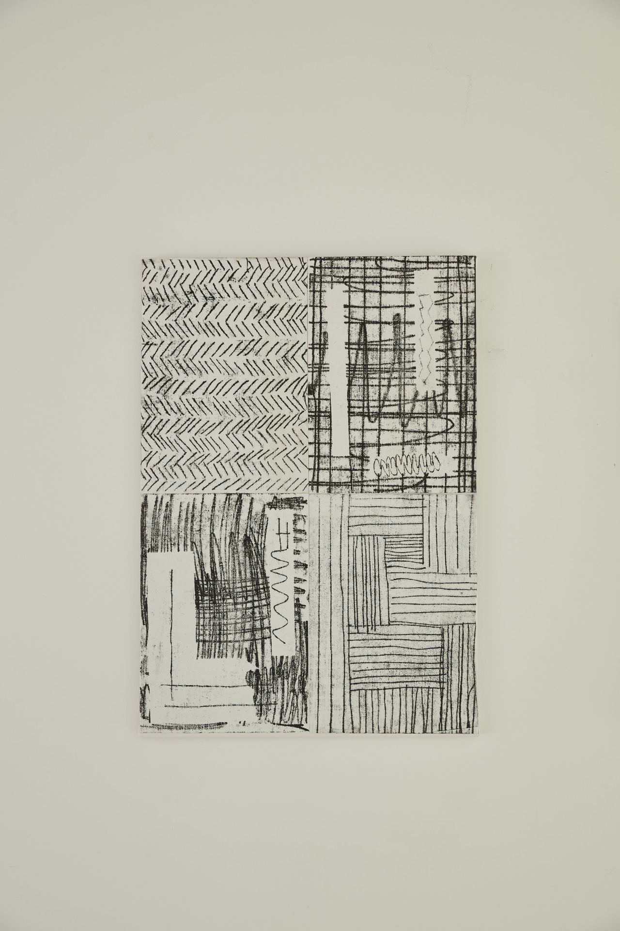 Maria Schumacher, Whisper of the Universe, 2021, linoprint on paper / canvas, 60 x 42 cm