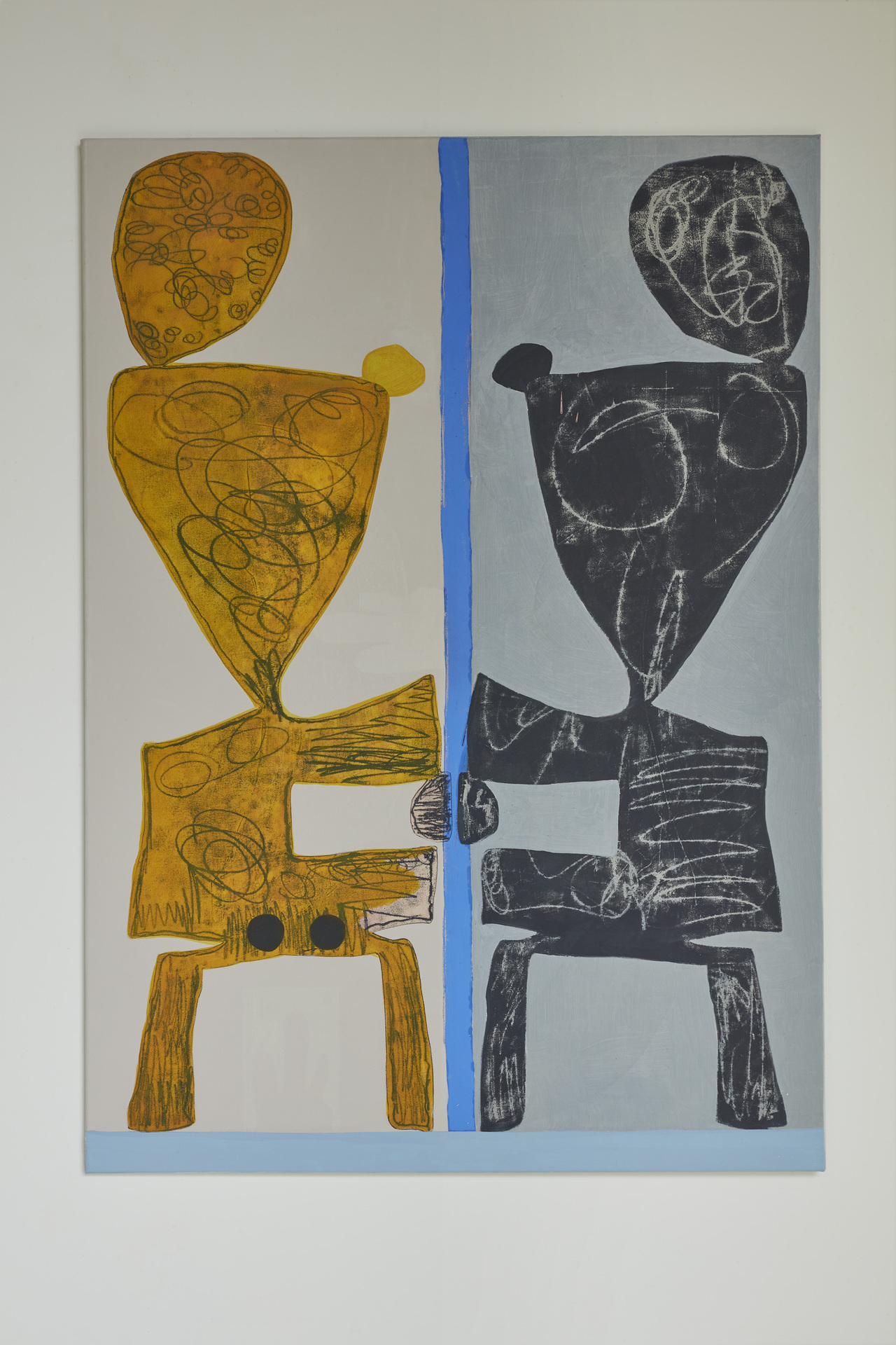 Maria Schumacher, Never Ending Ending, 2018, oil on canvas, 140 x 100 cm