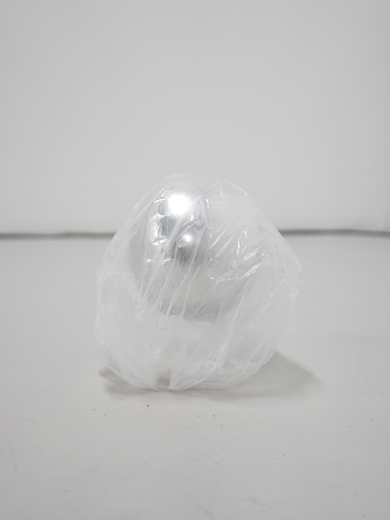 Romain Dumesnil, Elevation, 2021, Helium gas, mylar, plastic tarpaulin, variable dimensions