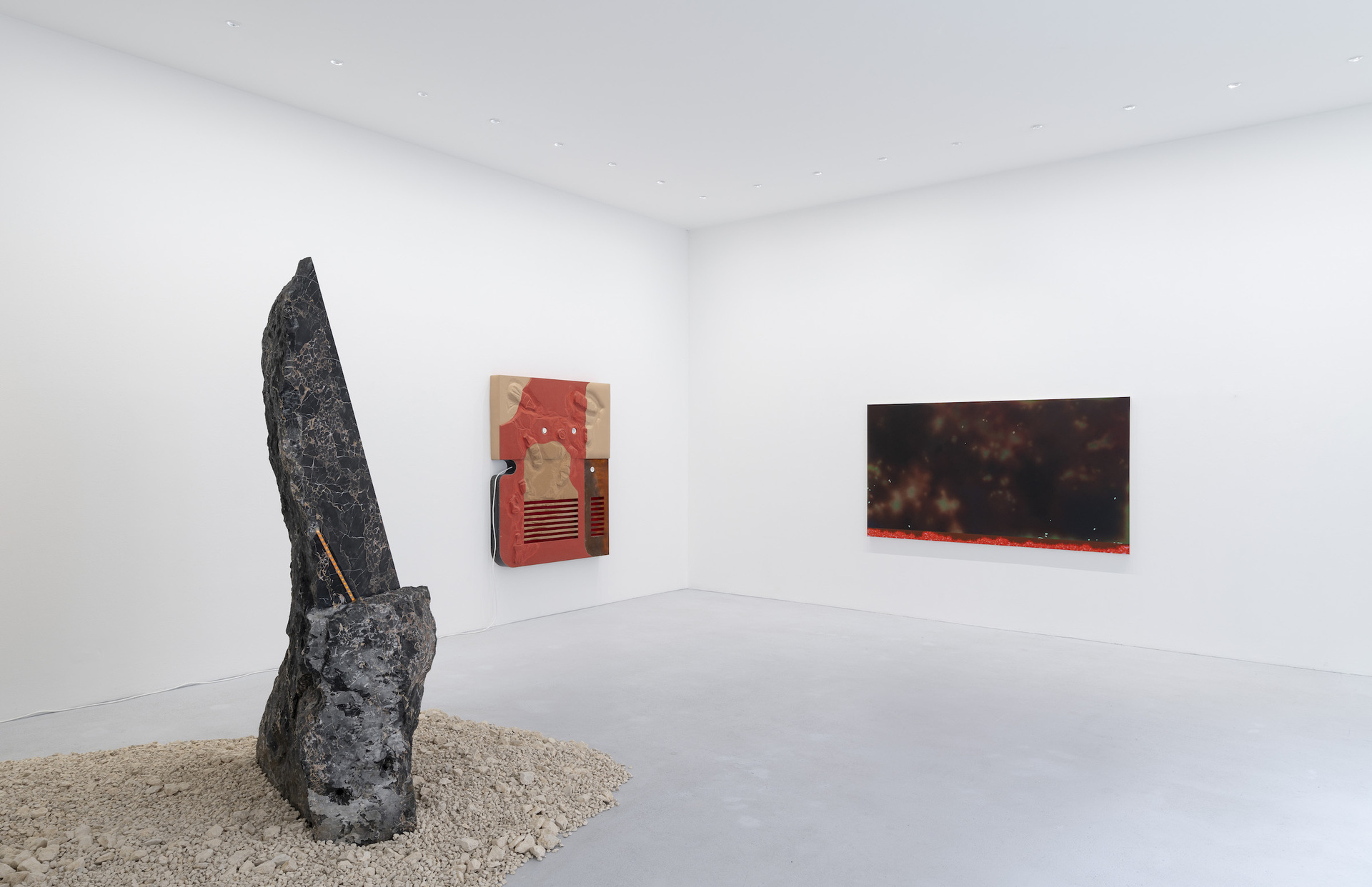 Installation view chasing another tomorrow, max goelitz, 2020 | Photo: Dirk Tacke