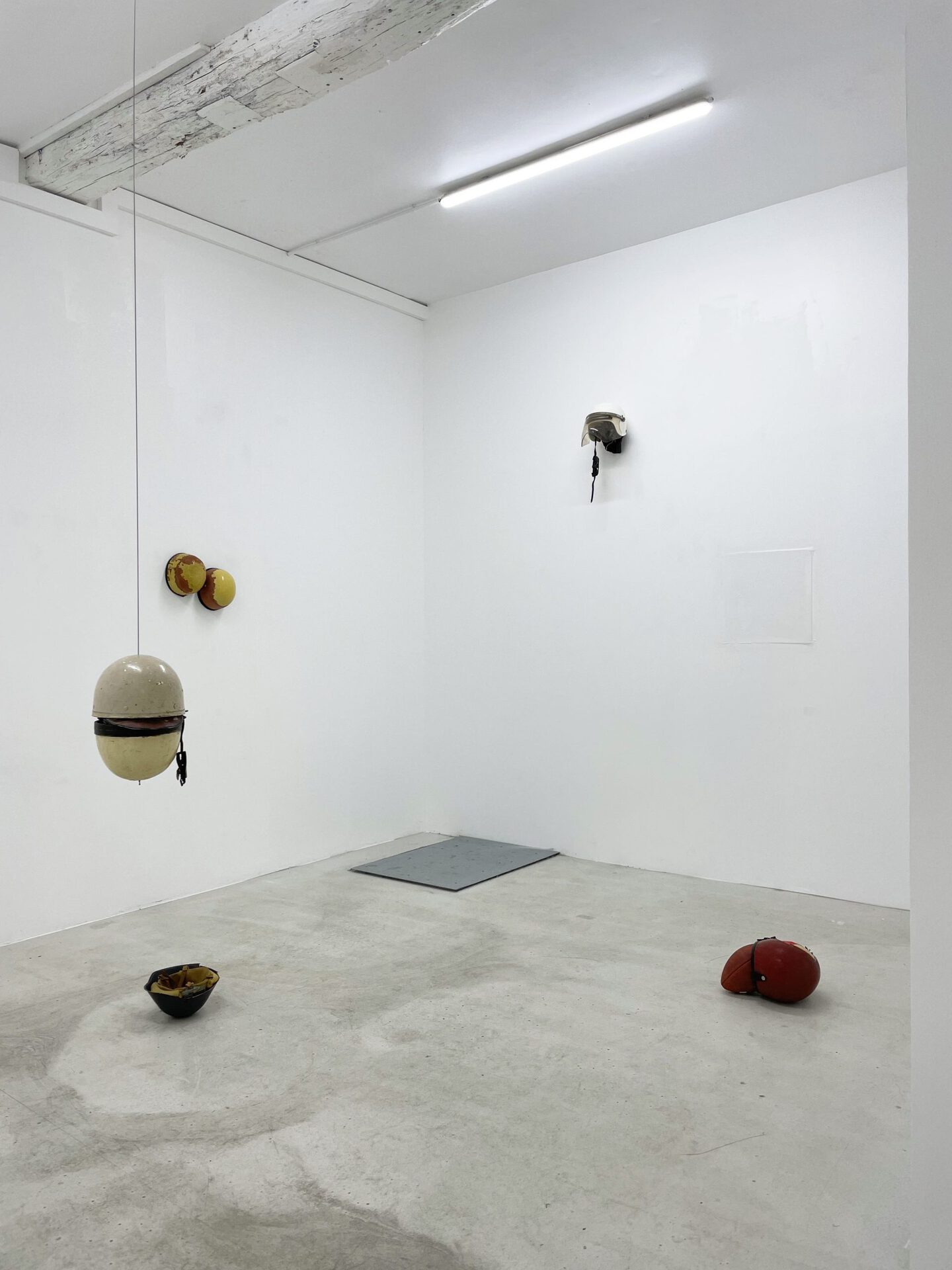 Marcel Hiller, Bullets, installation view, 2021
