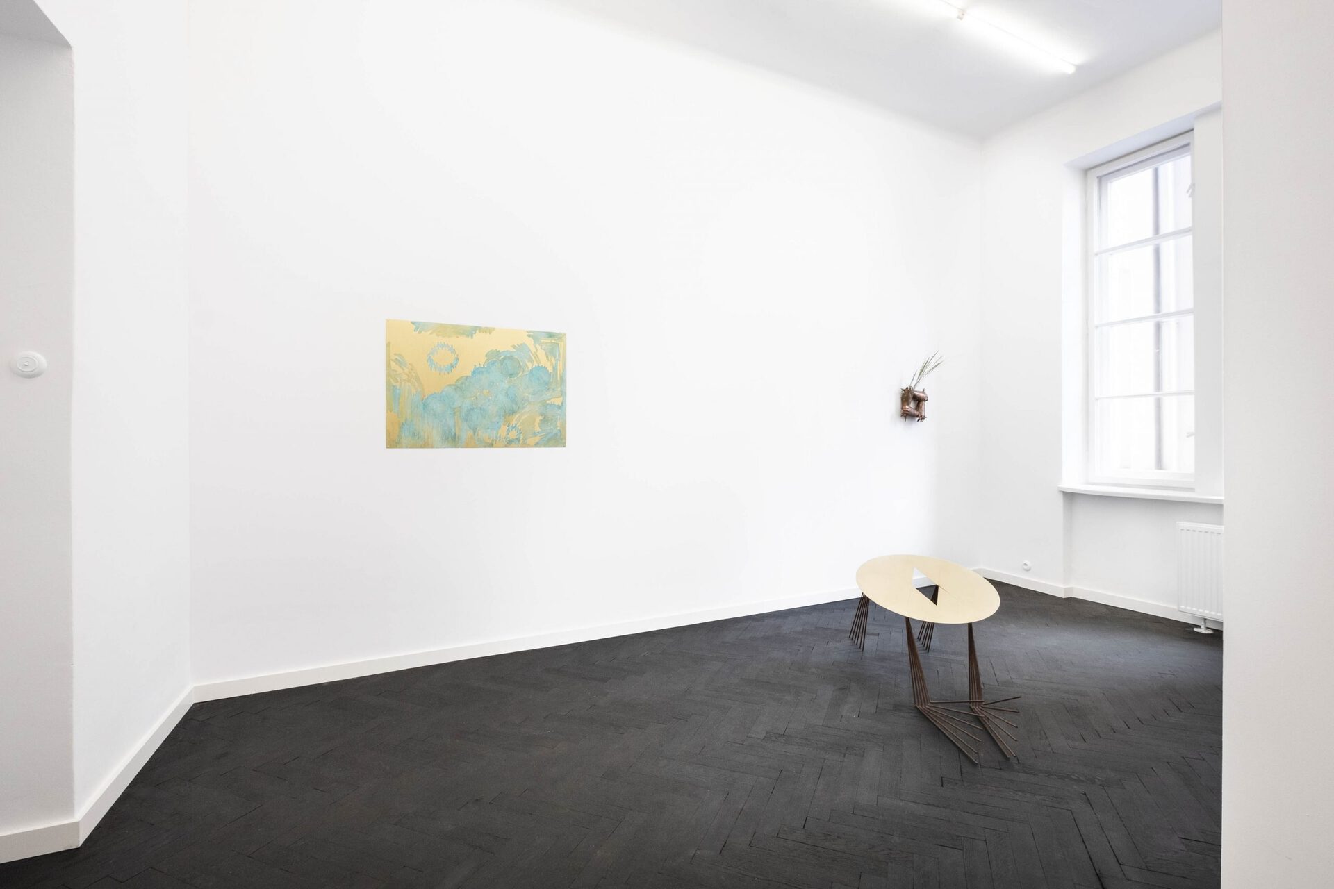 Iza Tarasewicz, Full Circle Ahead!, solo show at Gunia Nowik Gallery, 2021. Photo: Bartosz Górka