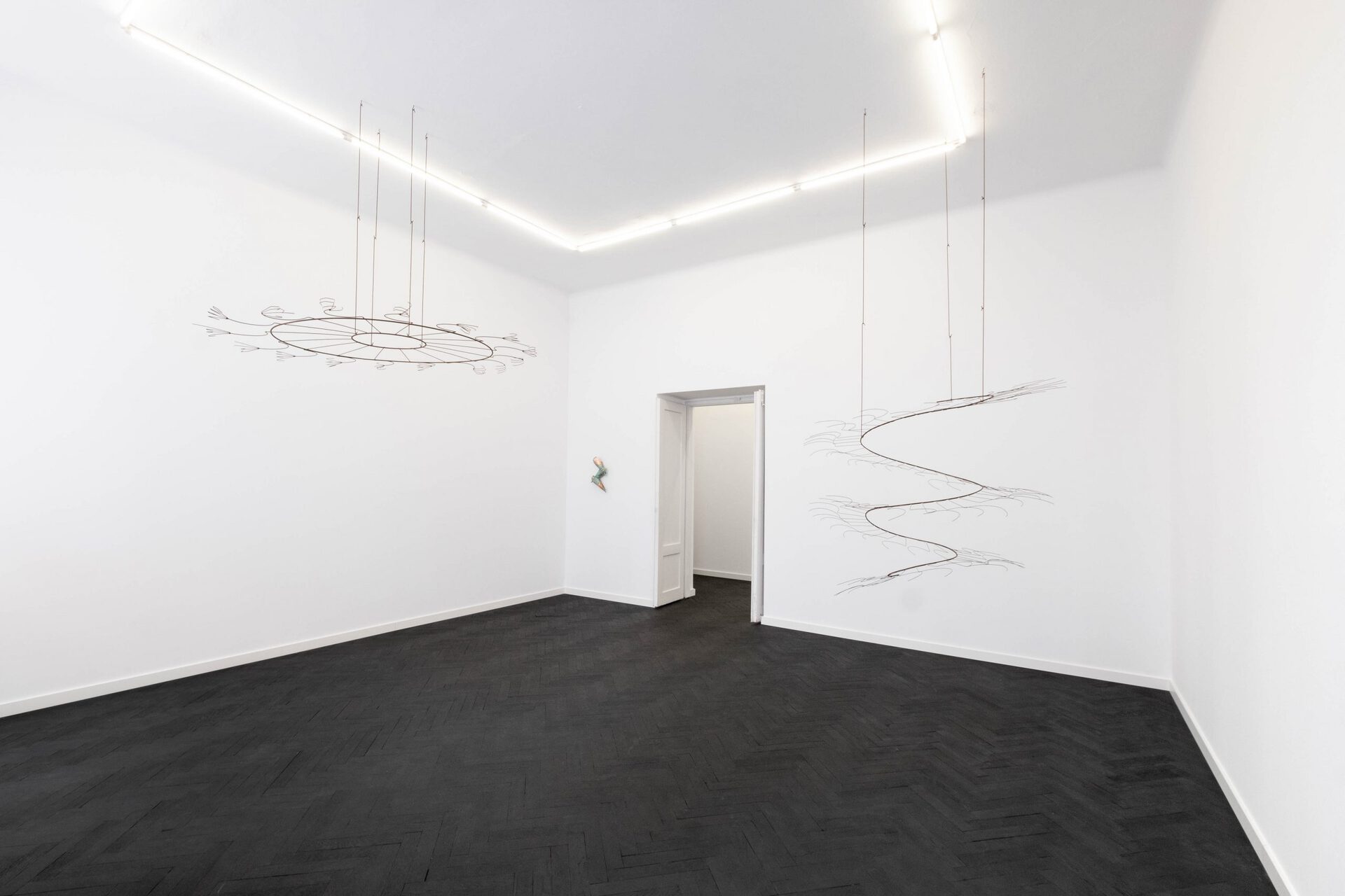 Iza Tarasewicz, Full Circle Ahead!, solo show at Gunia Nowik Gallery, 2021. Photo: Bartosz Górka