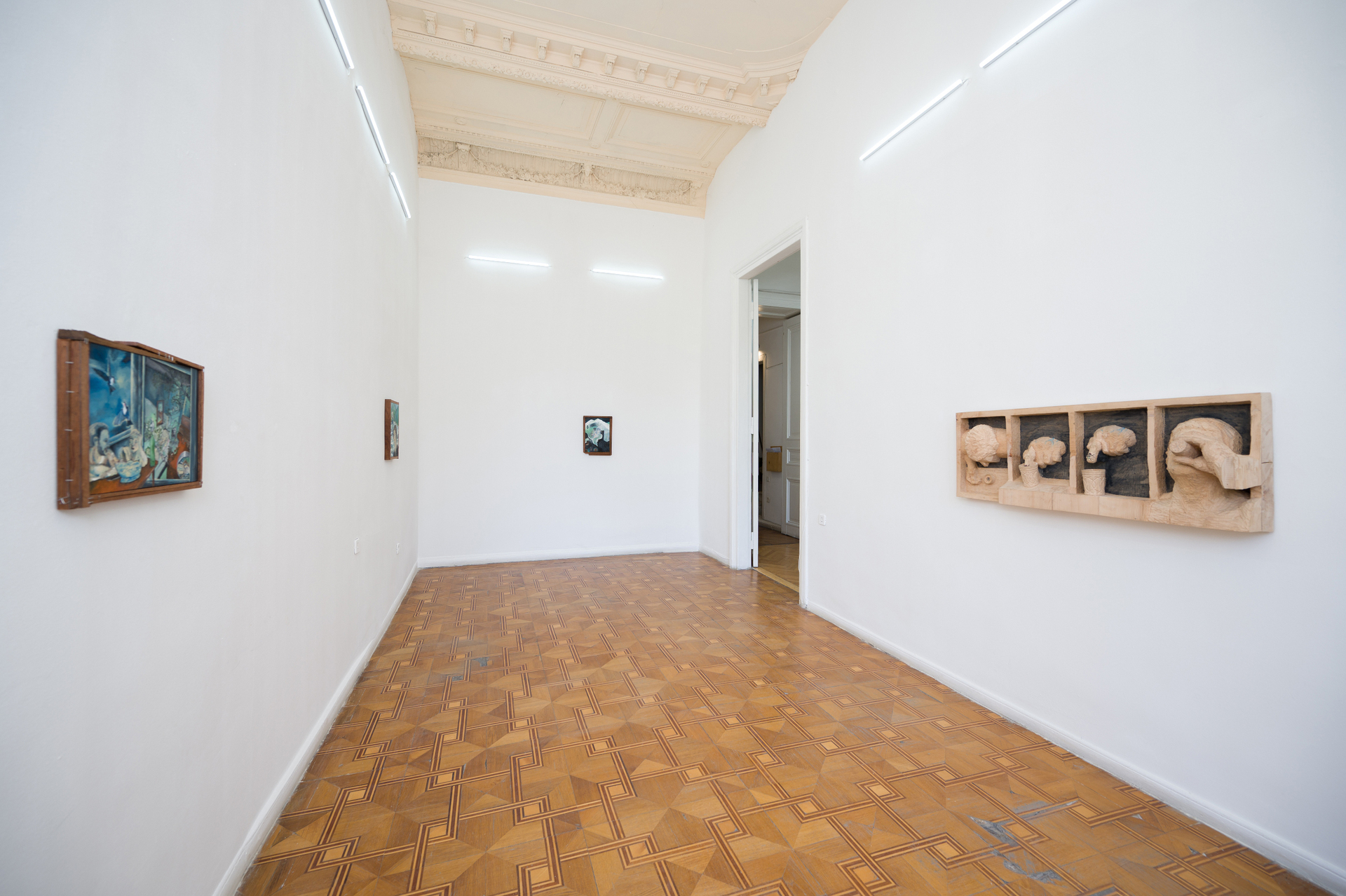 Installation view, group exhibition 'When I Wrote a Poem' at Gallery Artbeat. Photo Credit - Gallery Artbeat