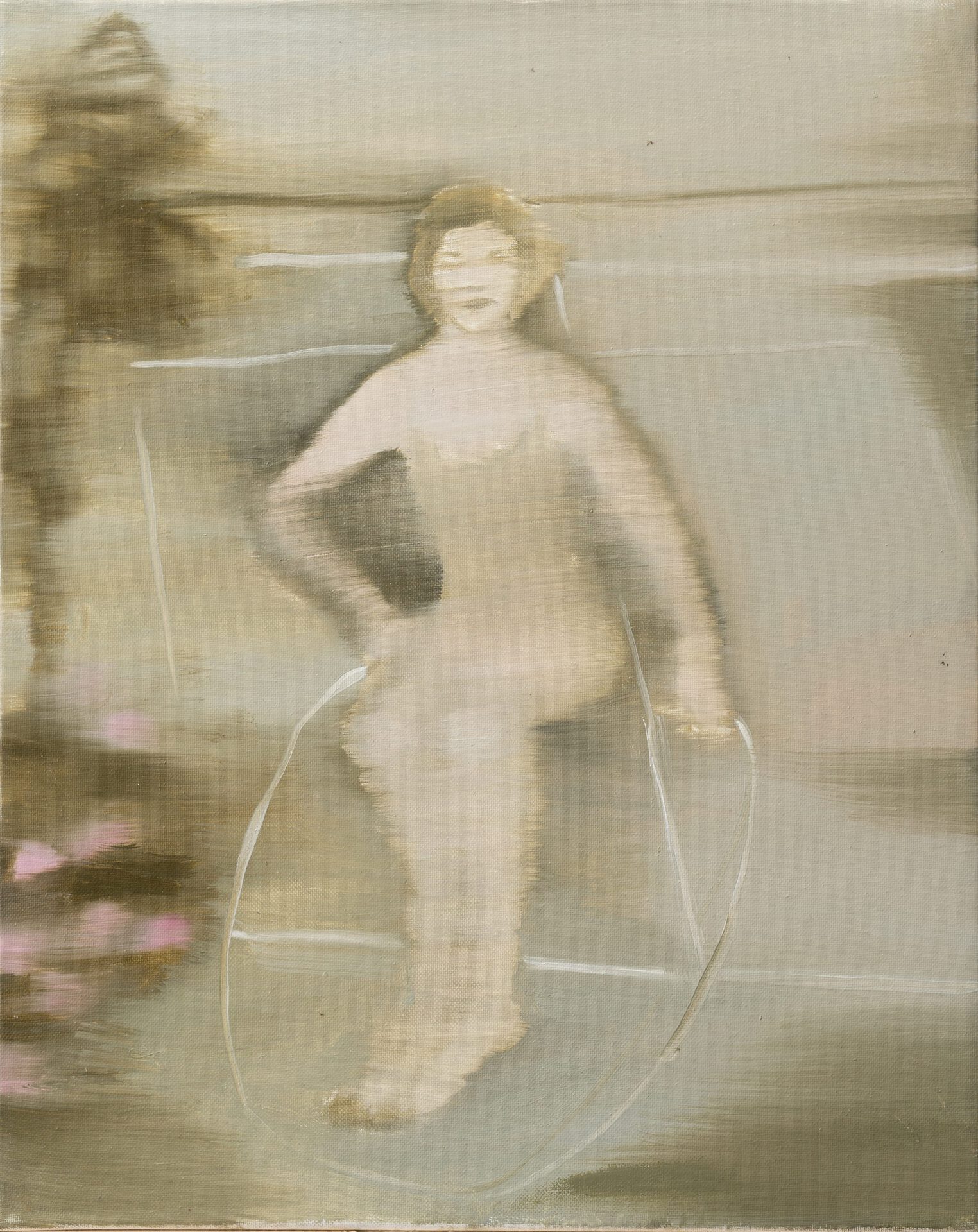 Mariam Aqubardia, untitled, 2021, Oil on canvas, 51x41cm