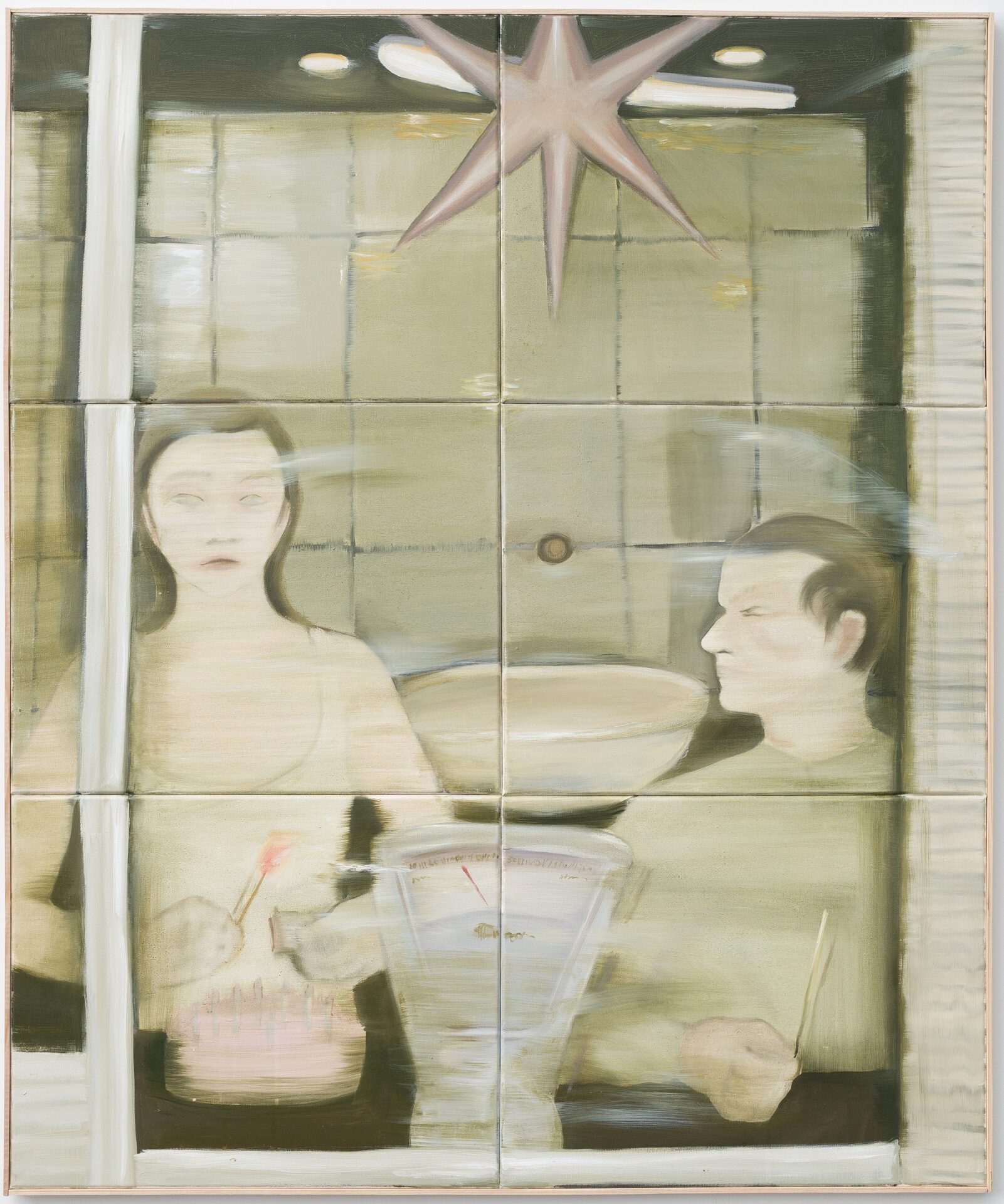 Mariam Aqubardia, untitled, 2021, Oil on canvas, 116x138cm