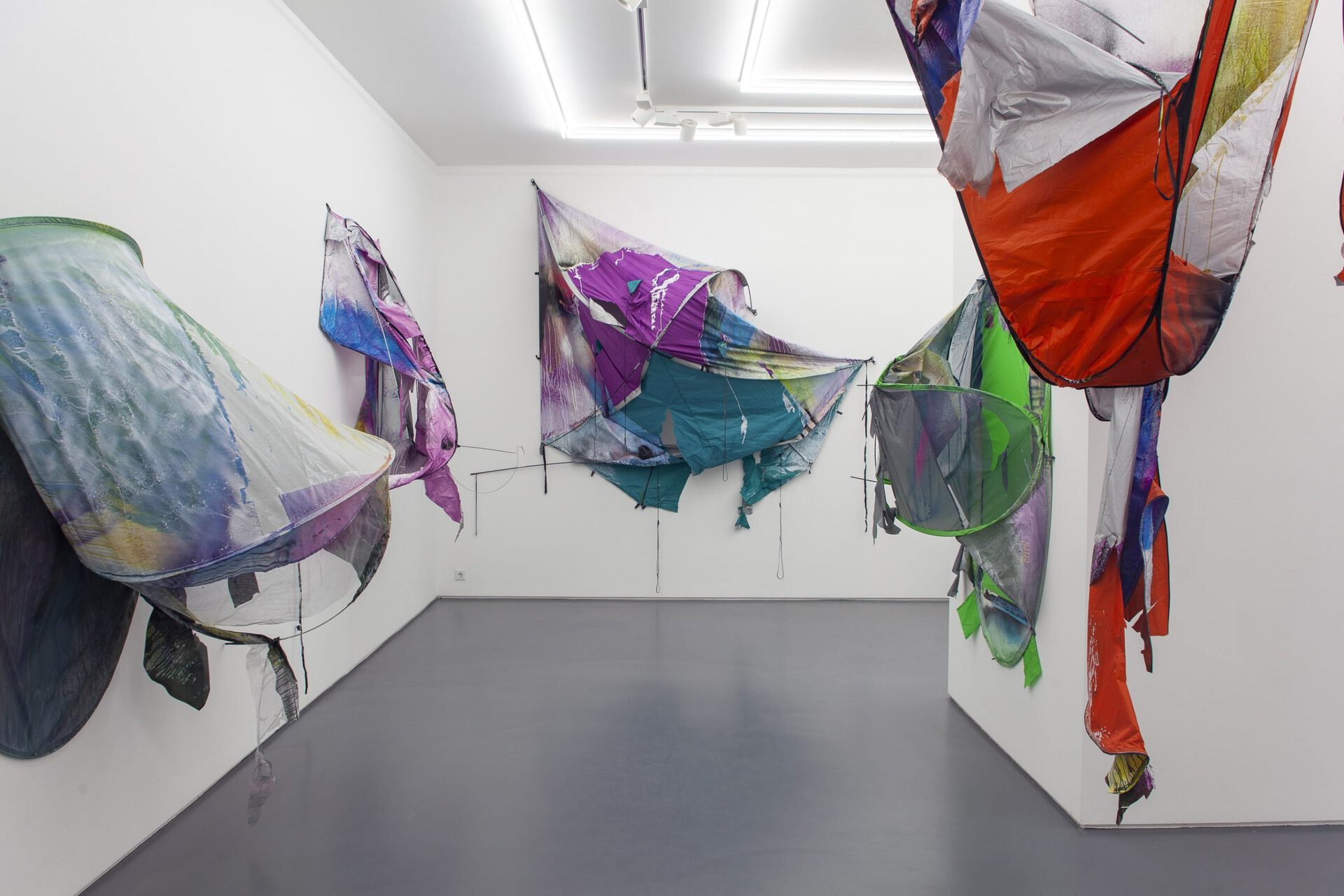 Installation view, Max Geisler, Collapse, Mountains, Berlin, 2021