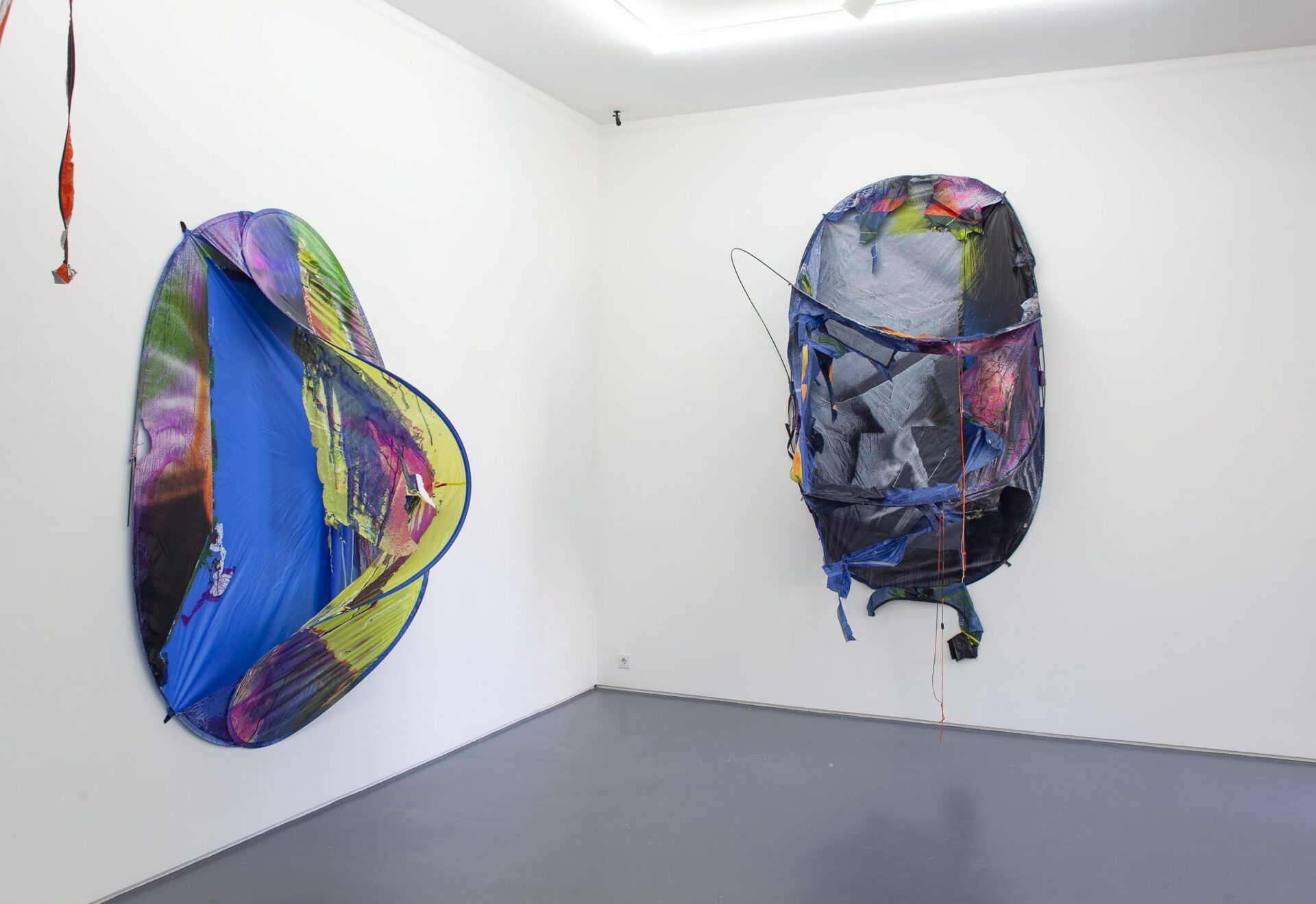 Installation view, Max Geisler, Collapse, Mountains, Berlin, 2021