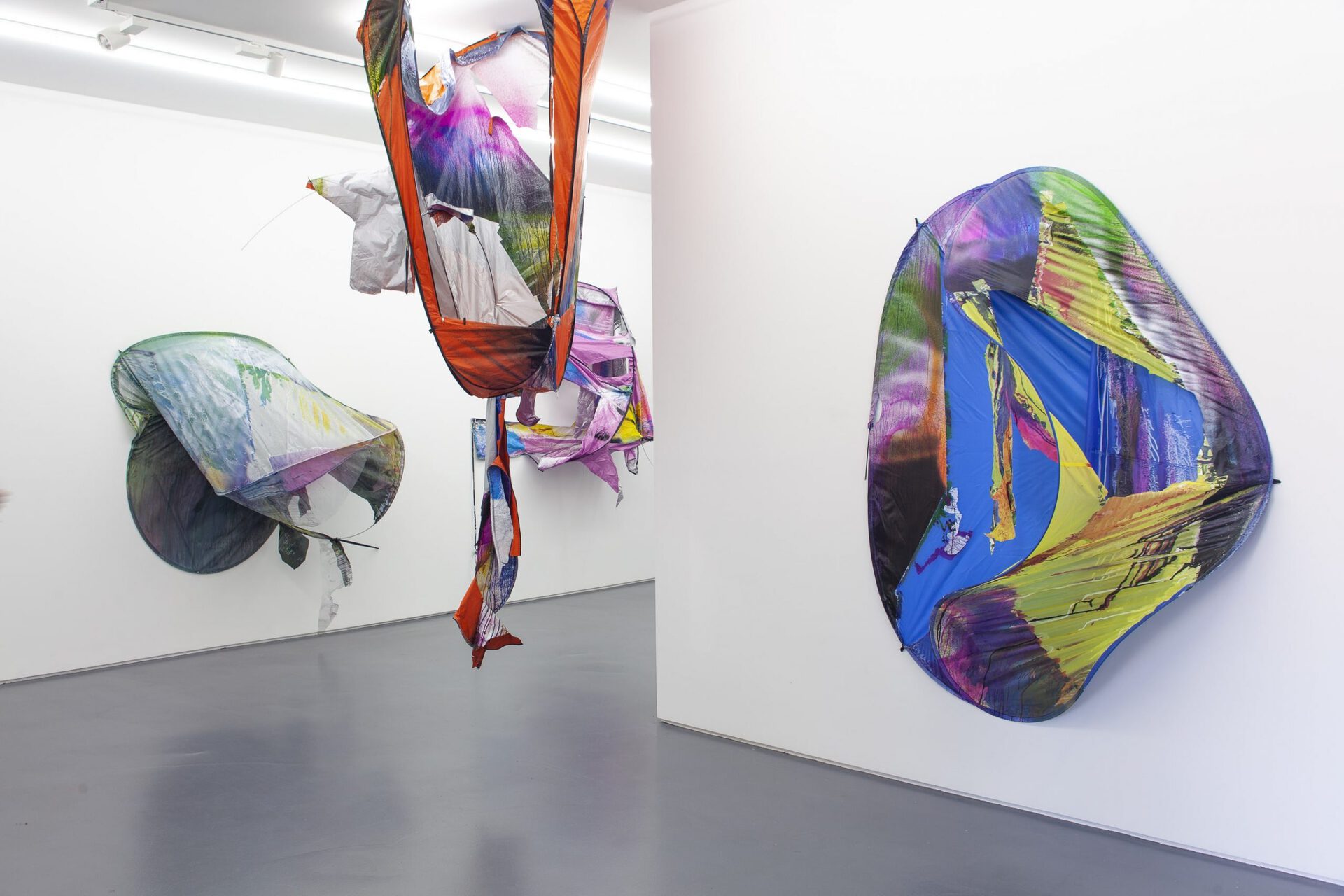 Installation view, Max Geisler, Collapse, Mountains, Berlin, 2021