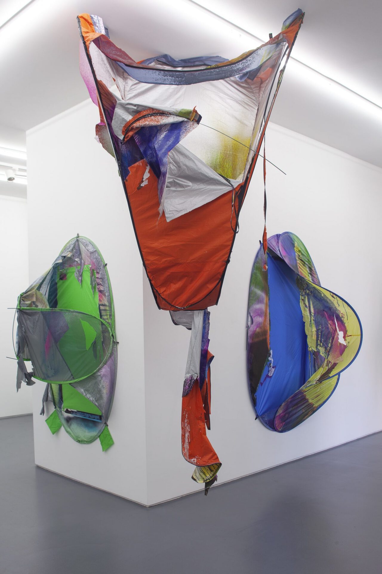 Installation view, Max Geisler, Collapse, Mountains, Berlin, 2021