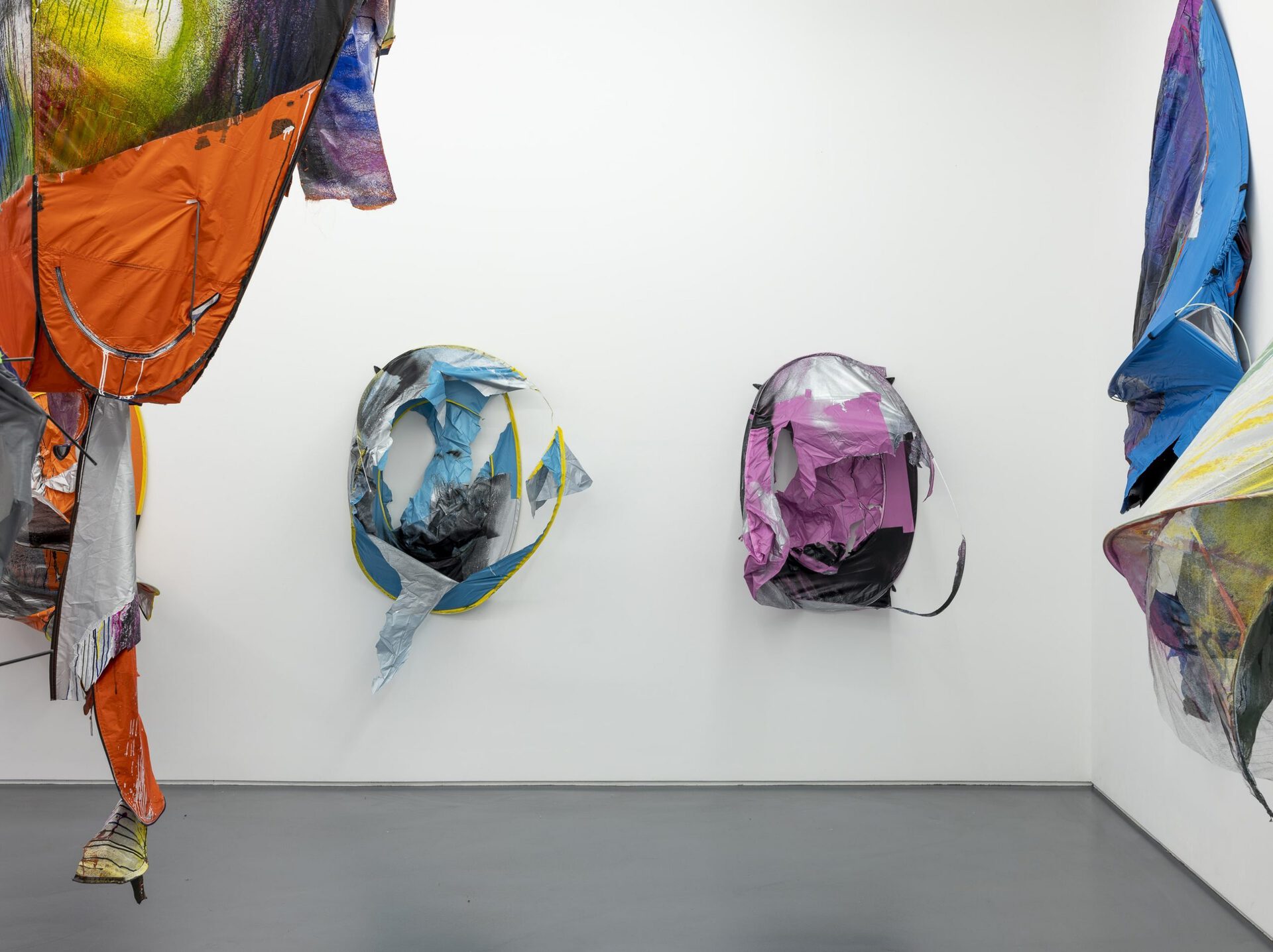 Installation view, Max Geisler, Collapse, Mountains, Berlin, 2021