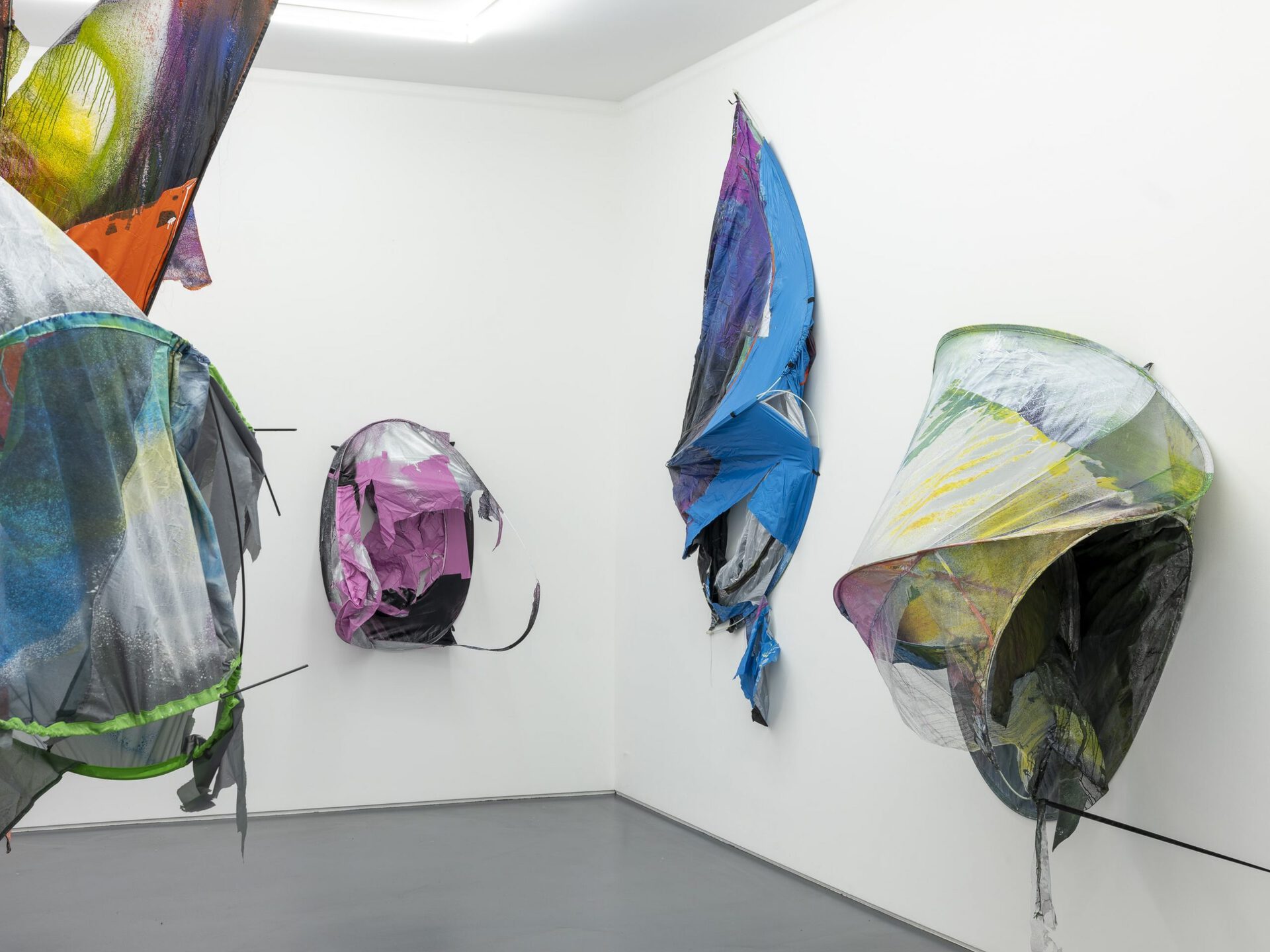 Installation view, Max Geisler, Collapse, Mountains, Berlin, 2021