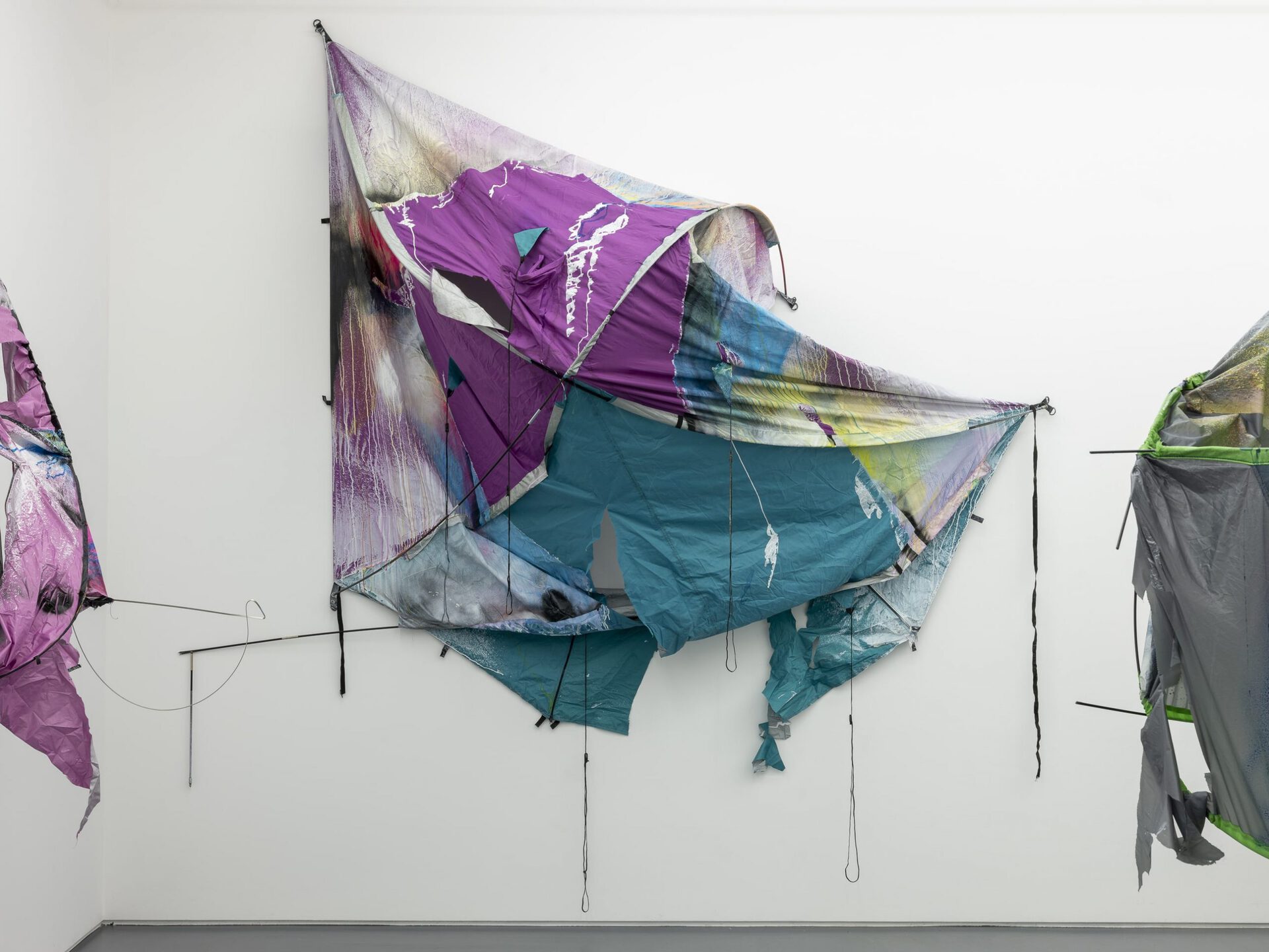 Installation view, Max Geisler, Collapse, Mountains, Berlin, 2021