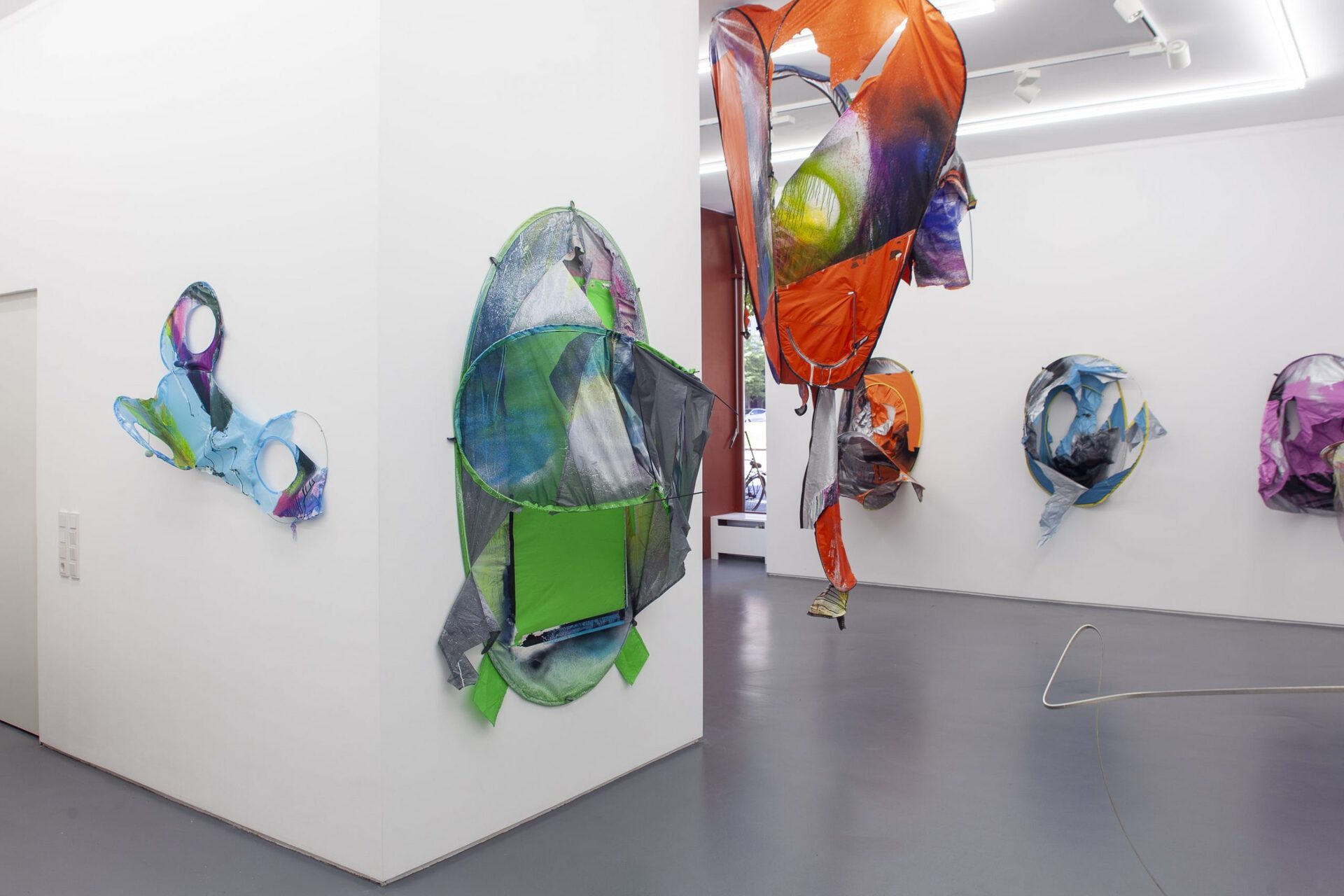 Installation view, Max Geisler, Collapse, Mountains, Berlin, 2021