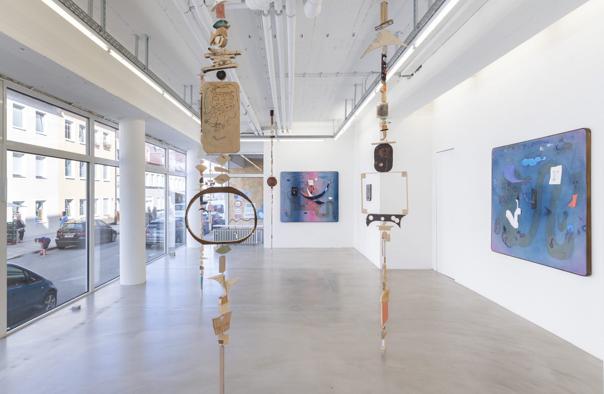 Three ideas for a storm - exhibition view #1