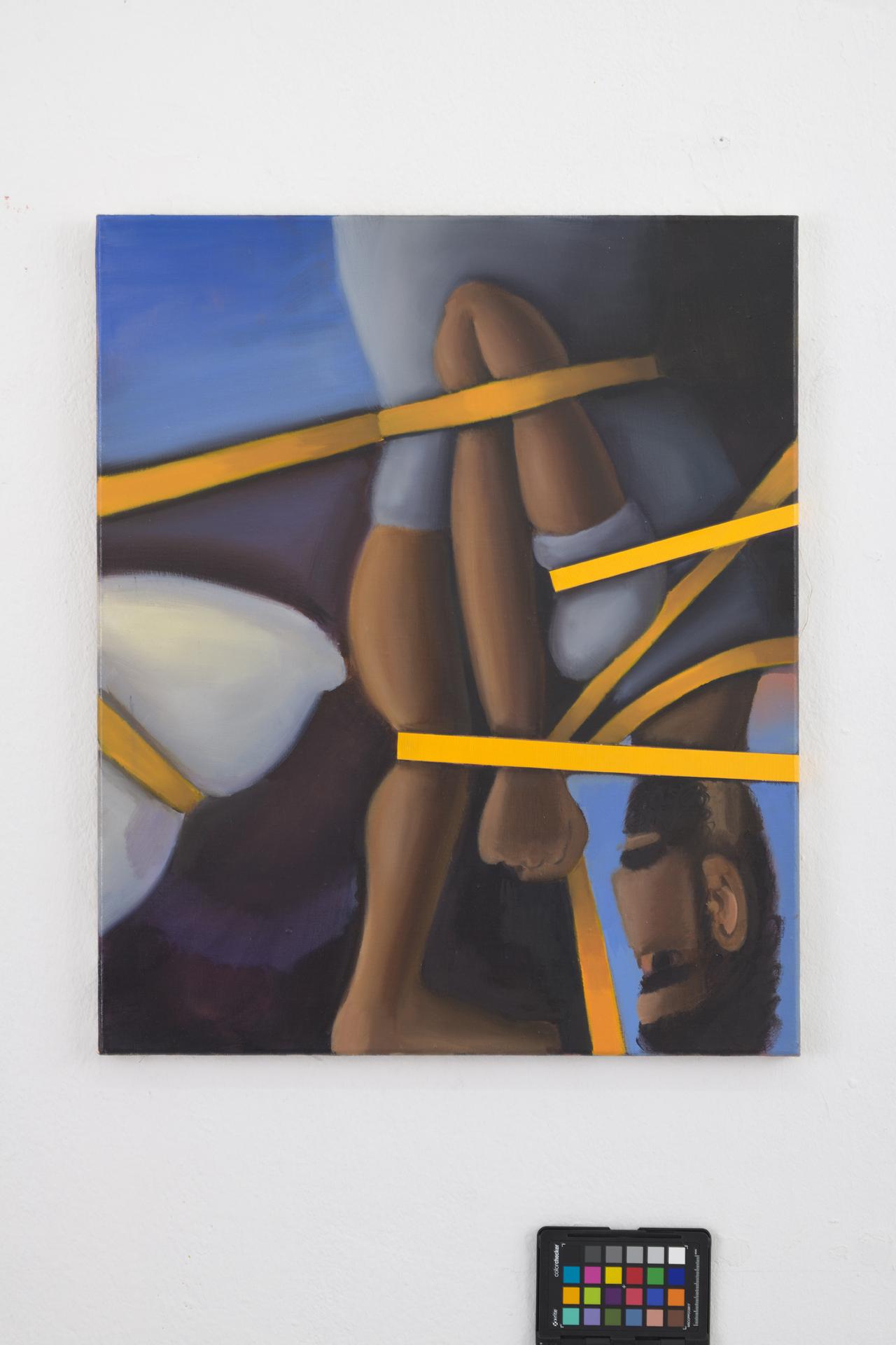 Murat Önen, Kompakt, 2021, Oil on Linen, 60 x 50cm