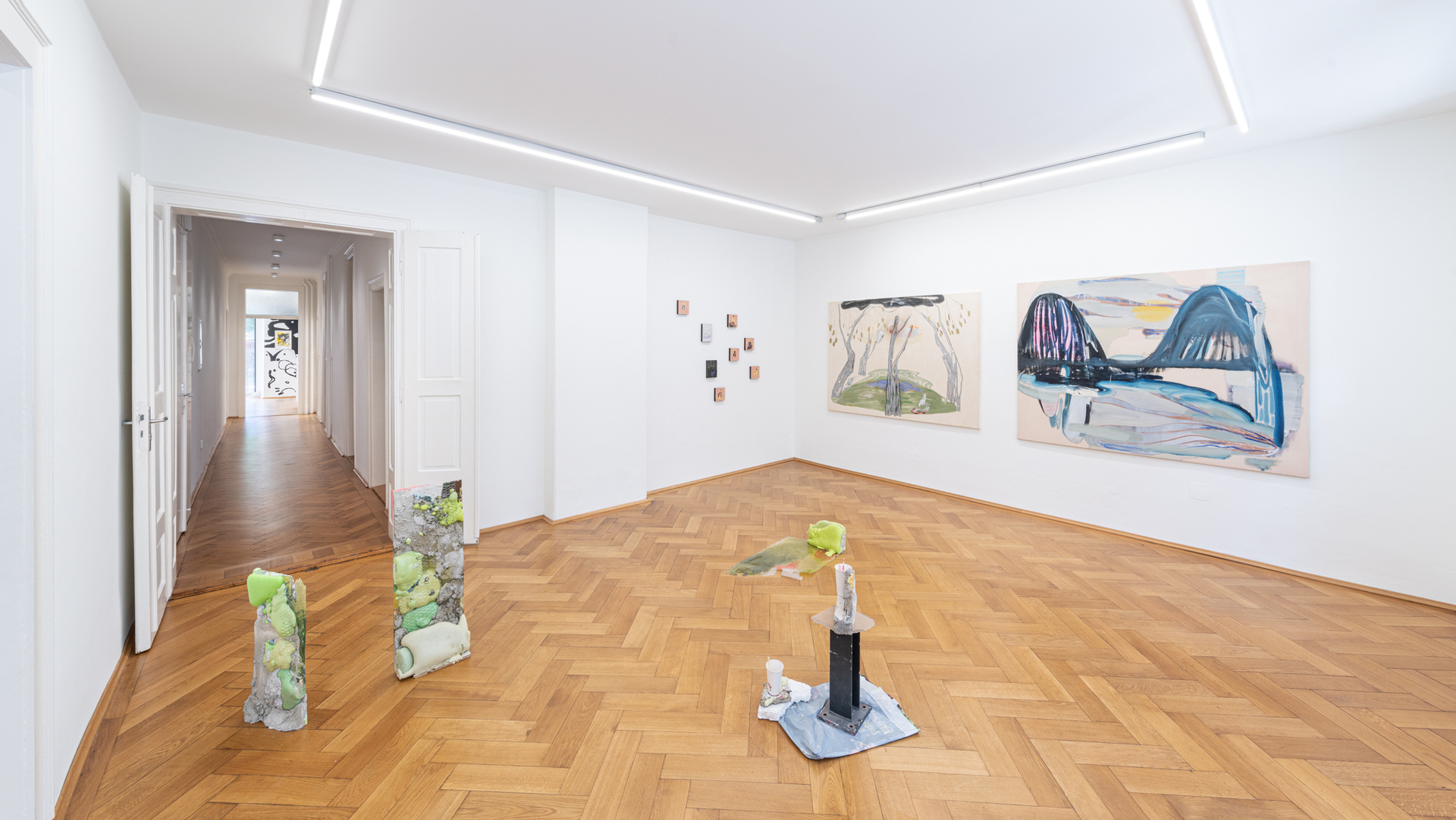 Installation view Summer Show at Britta Rettberg Munich