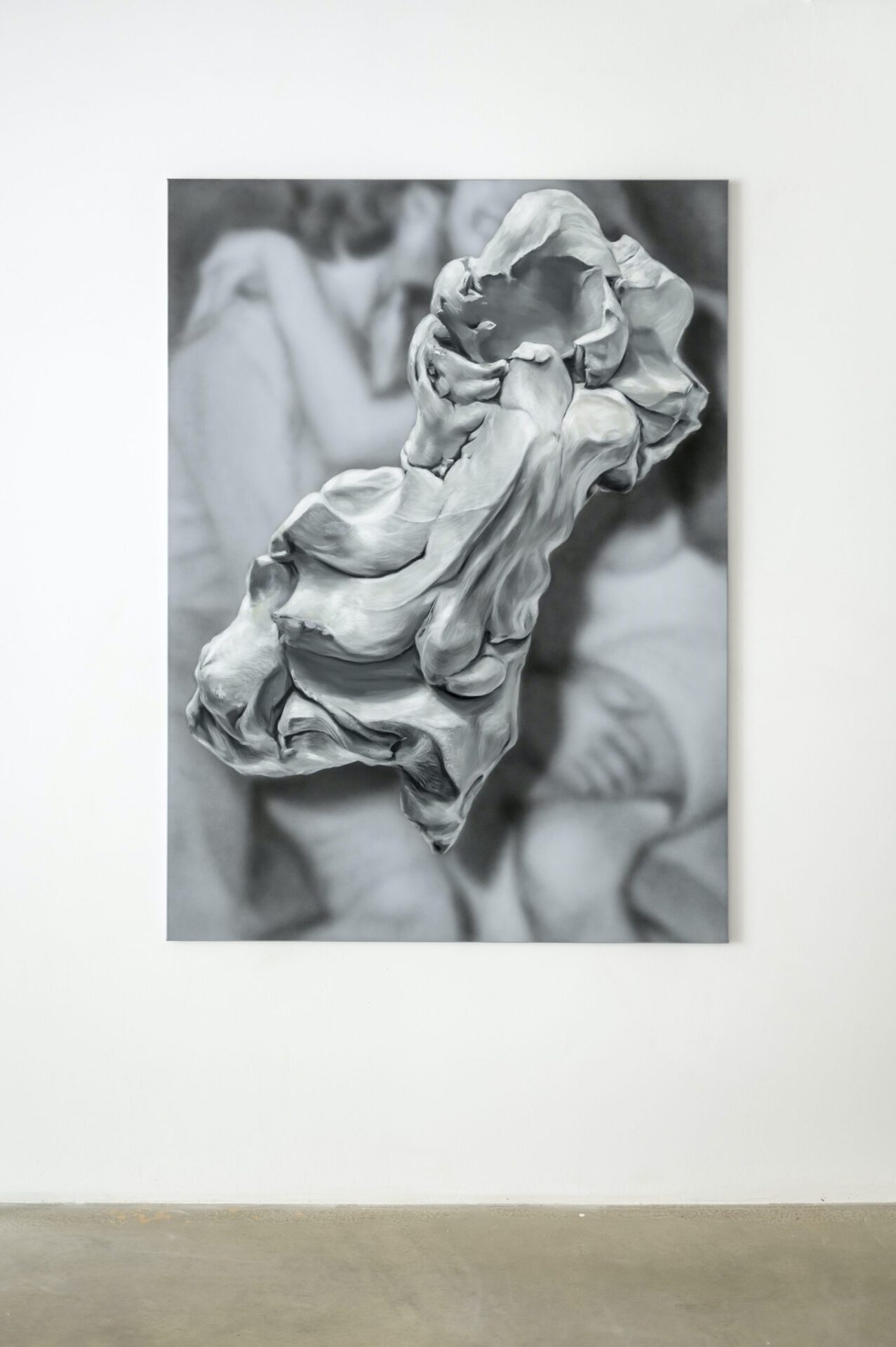 Adam Šakový – Untitled, 2021,  oil and acrylic on canvas, 125 x 170 cm