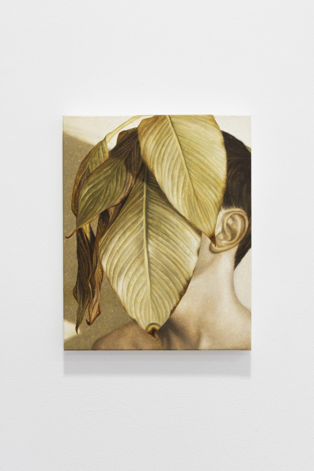 Jérémie Cosimi, Parure V, 2021, Oil painting on canvas, 30x24cm