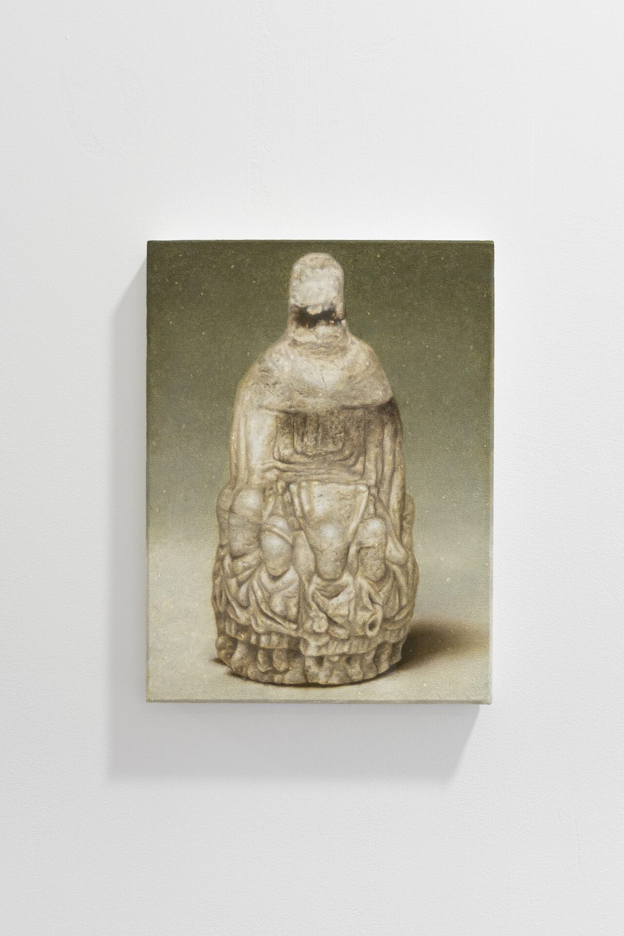 Jérémie Cosimi, Amulette V, 2021, Oil painting on canvas, 24x18cm