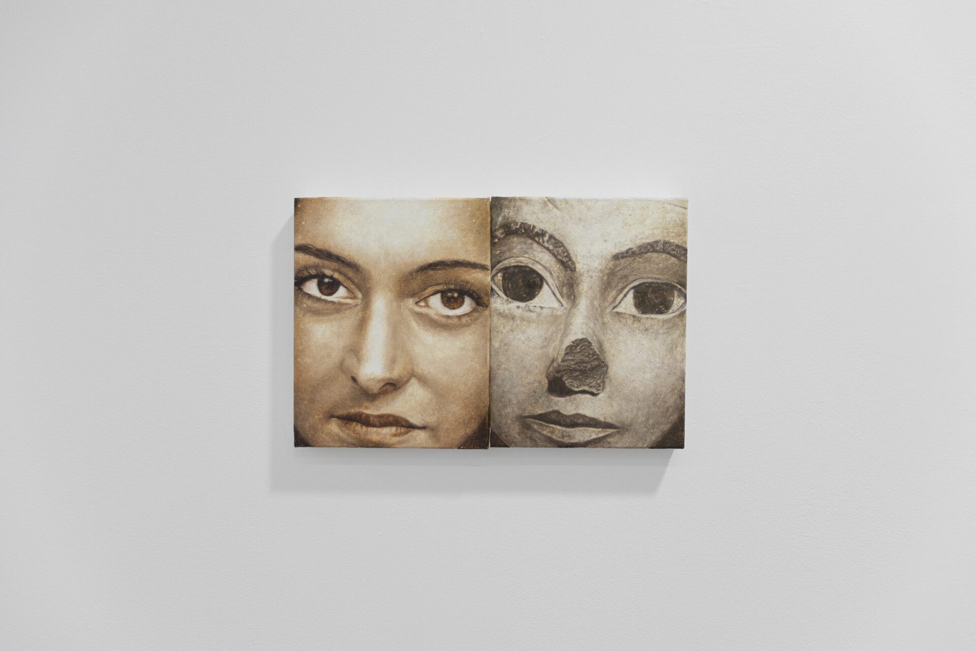 Jérémie Cosimi, Métamporphose III, 2020, Oil painting on canvas, 18x14 (each)