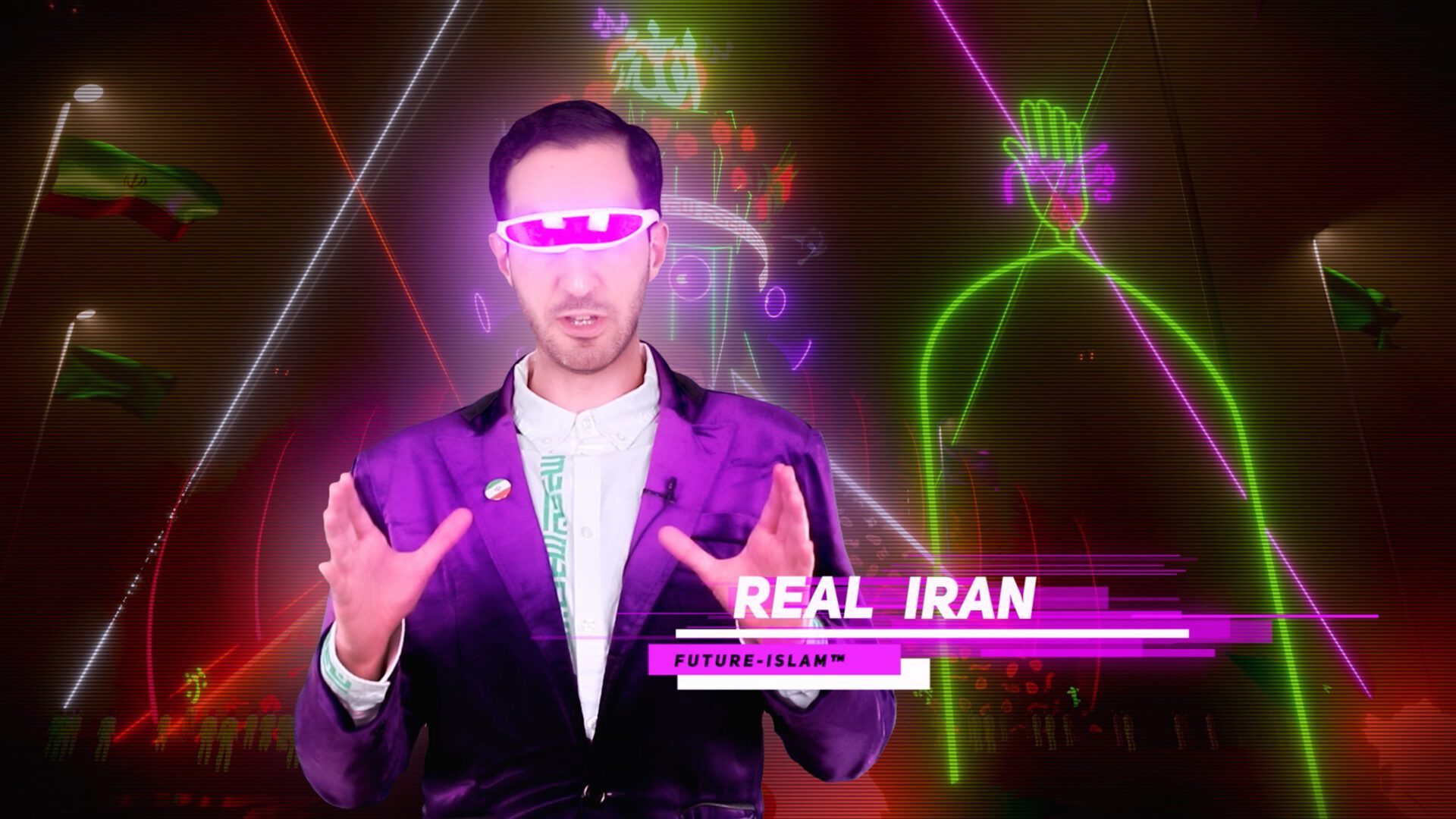 Bijan Moosavi, „DISCO ISLAM”, video still