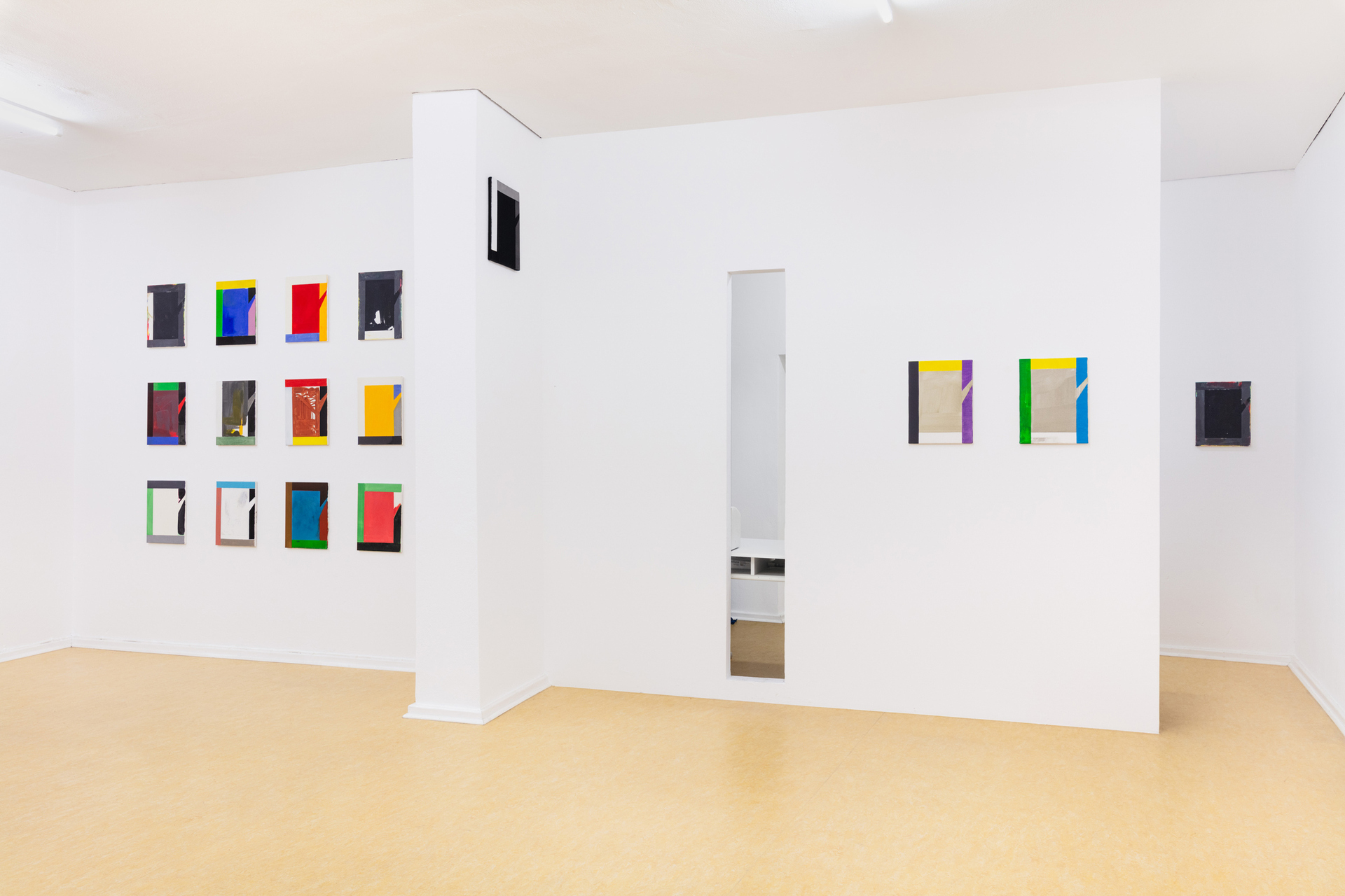 Exhibition view "Backyard Comedy"