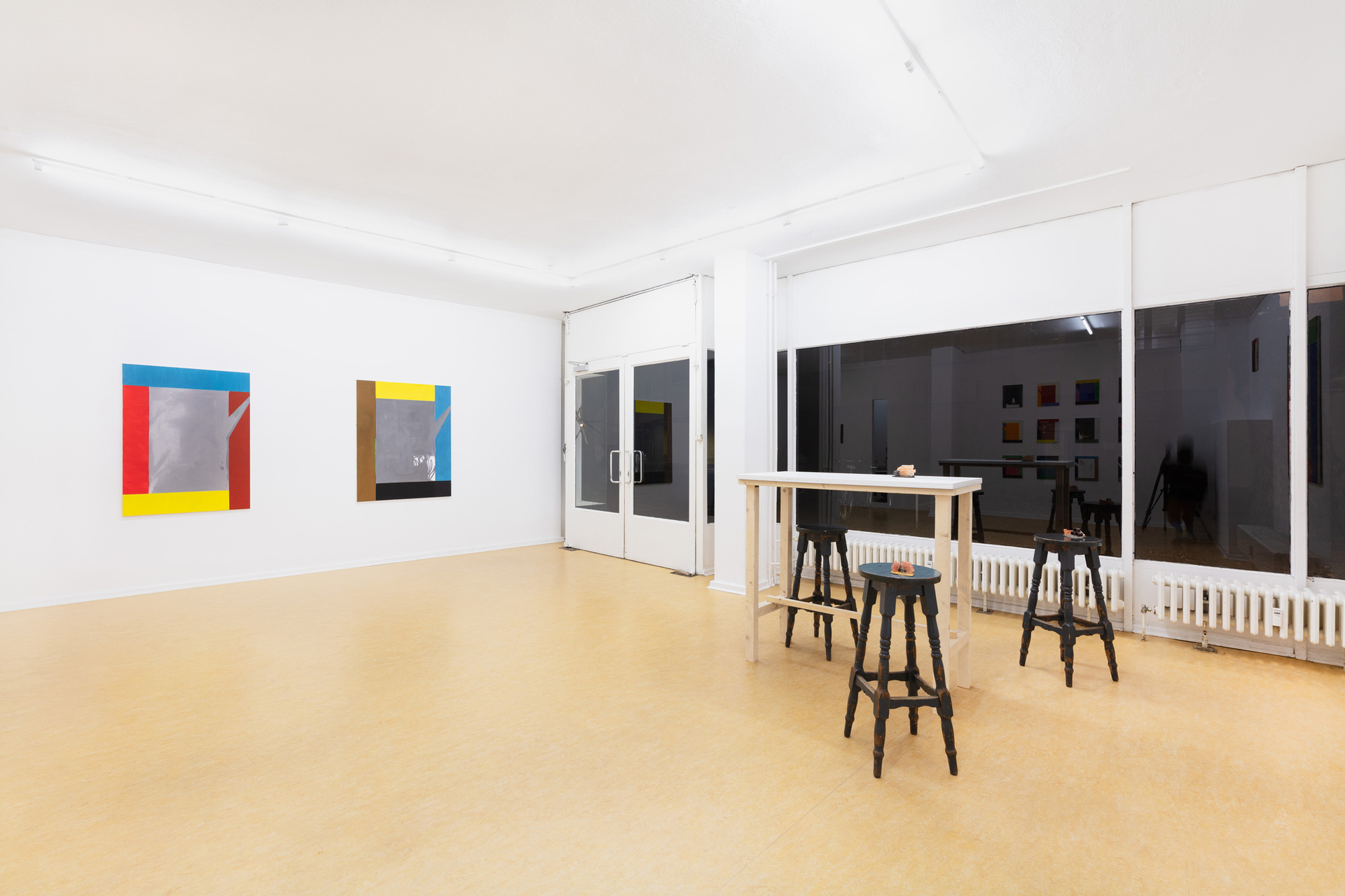 Exhibition view "Backyard Comedy"