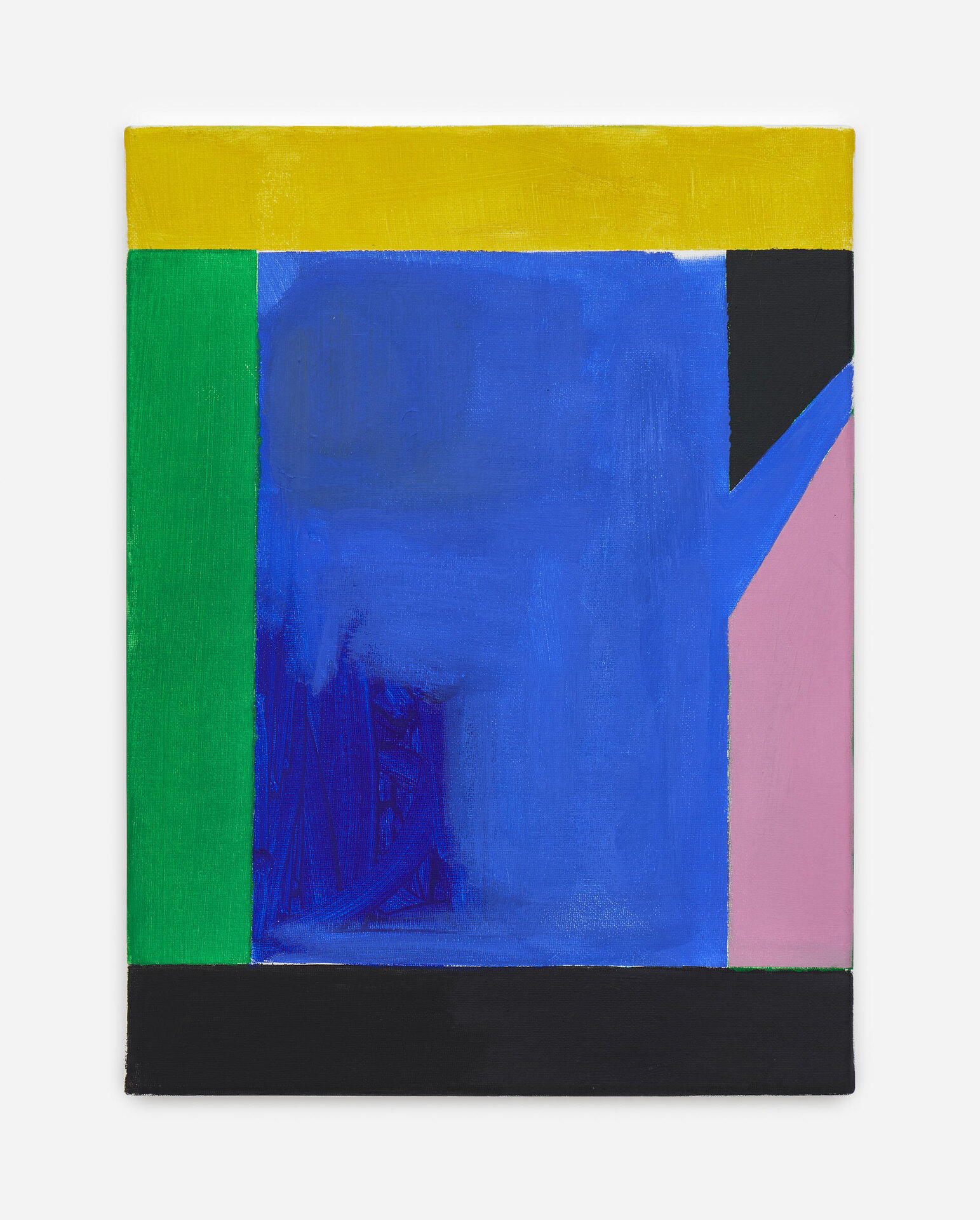 Dragutin Banic, Ohne Titel (Gießkanne 26), 2021, egg tempera on canvas, 30 x 40 cm, Unique
