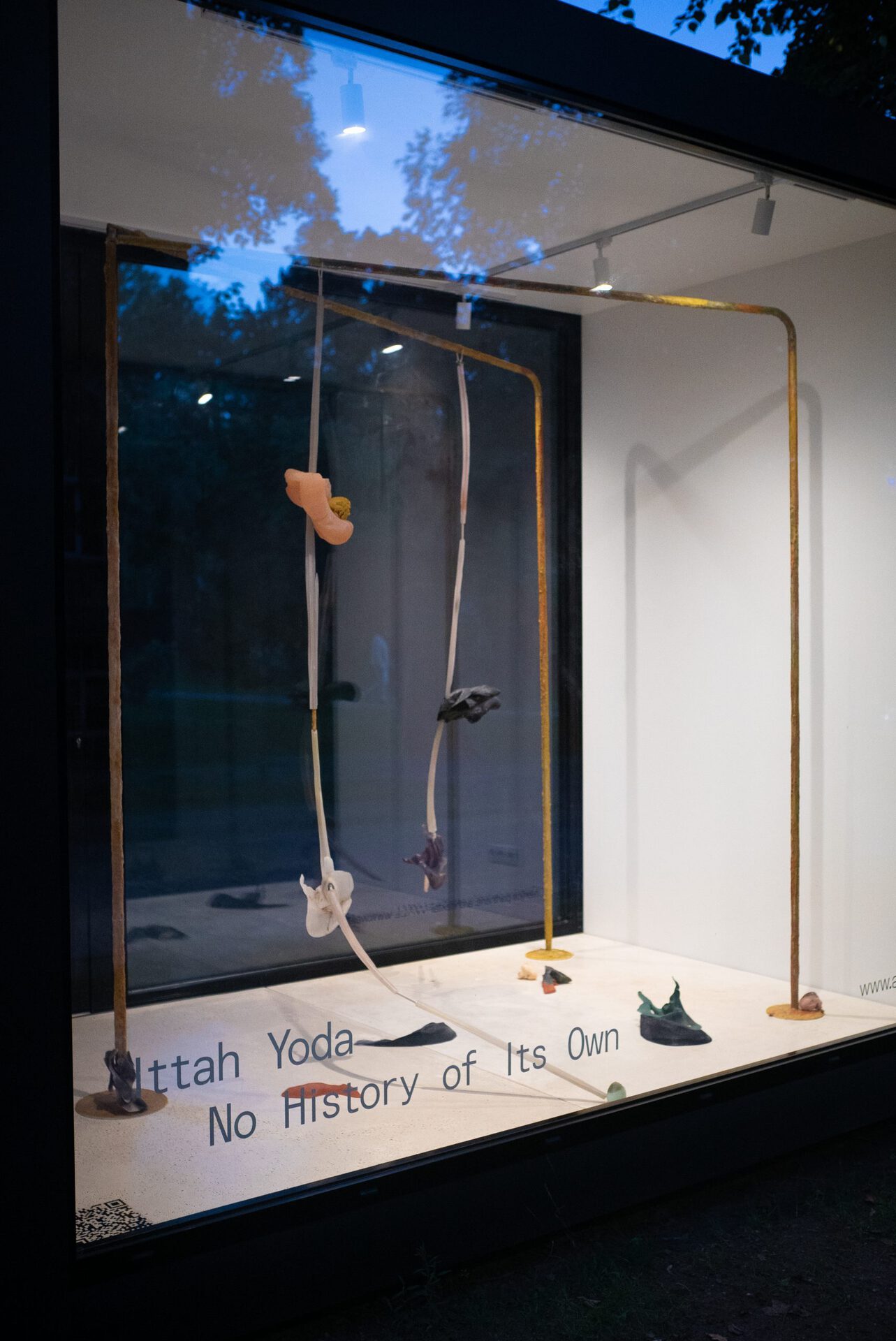 Ittah Yoda, No History of Its Own, 2021,  installation view, Rupert at apiece, Vilnius.  Photo by Laurynas Skeisgiela. Courtesy of the artist.