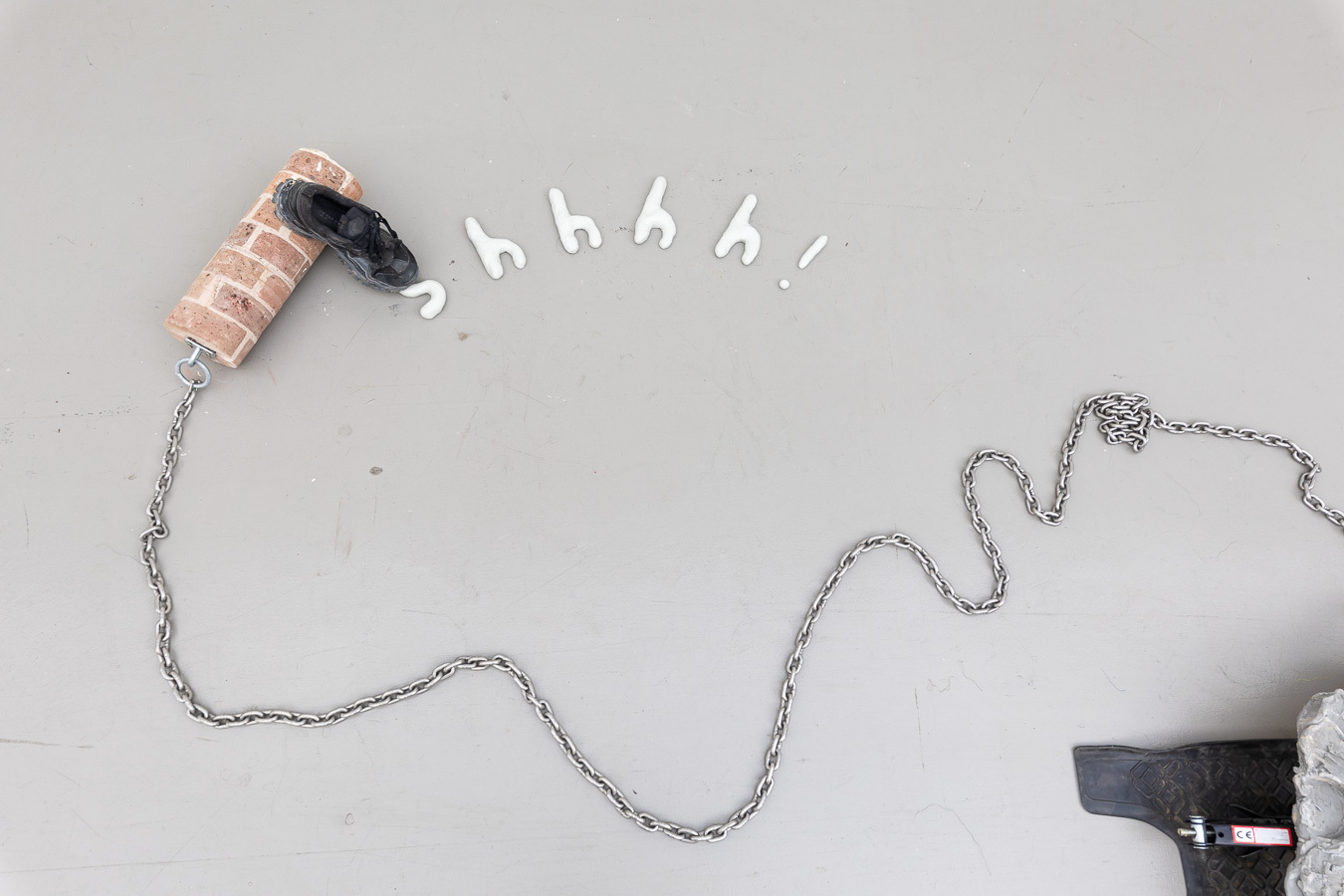 Rodrigo Red Sandoval, Shhhh!(detail),2021, mixed media, dimensions variable