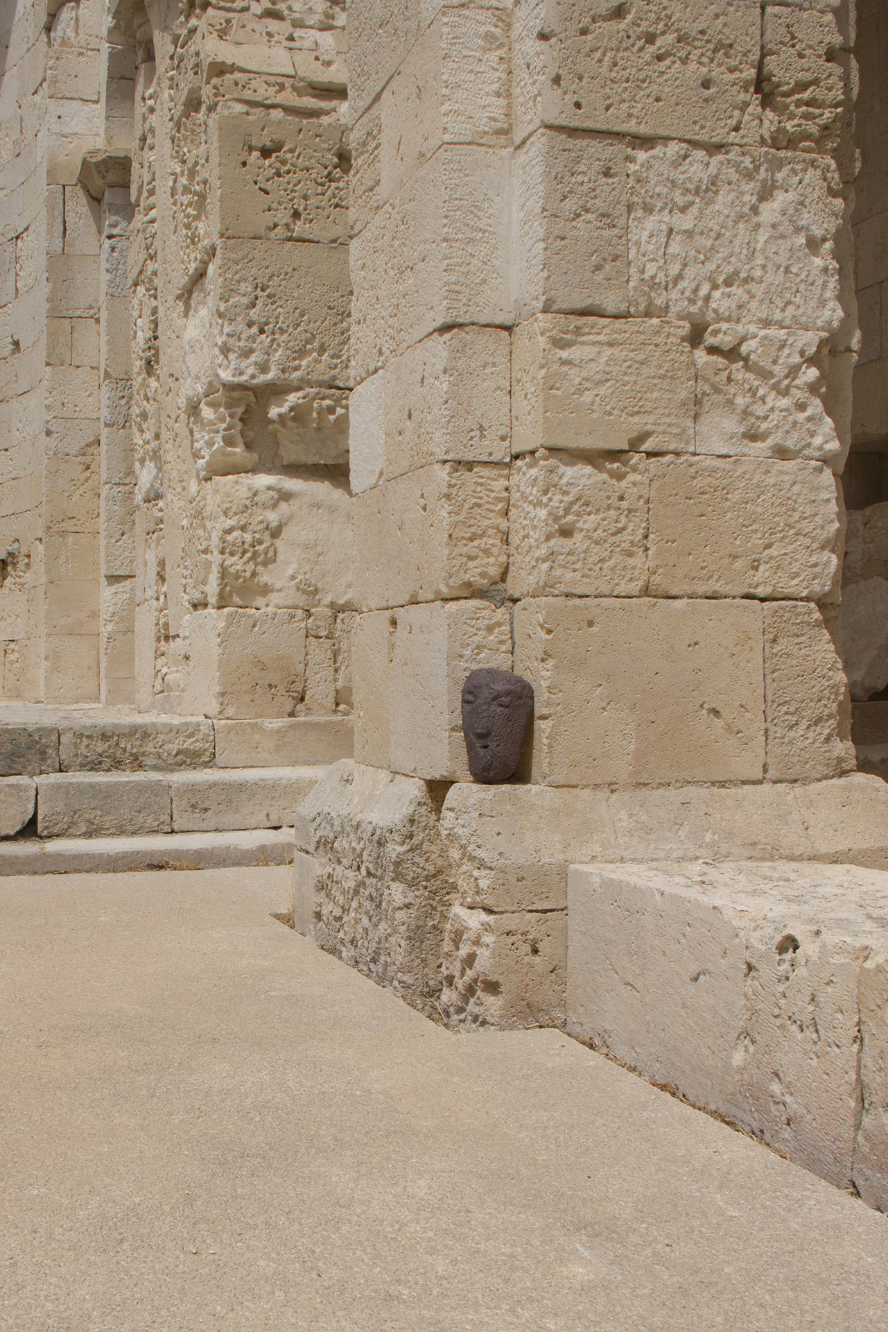 11 Montecristo Project - La Costante Resistenziale, Ruins of San Nicola di Silanis, installation view