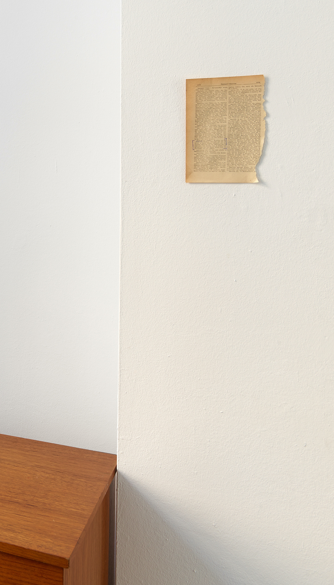 untitled (Nausicäa dictionary), found object