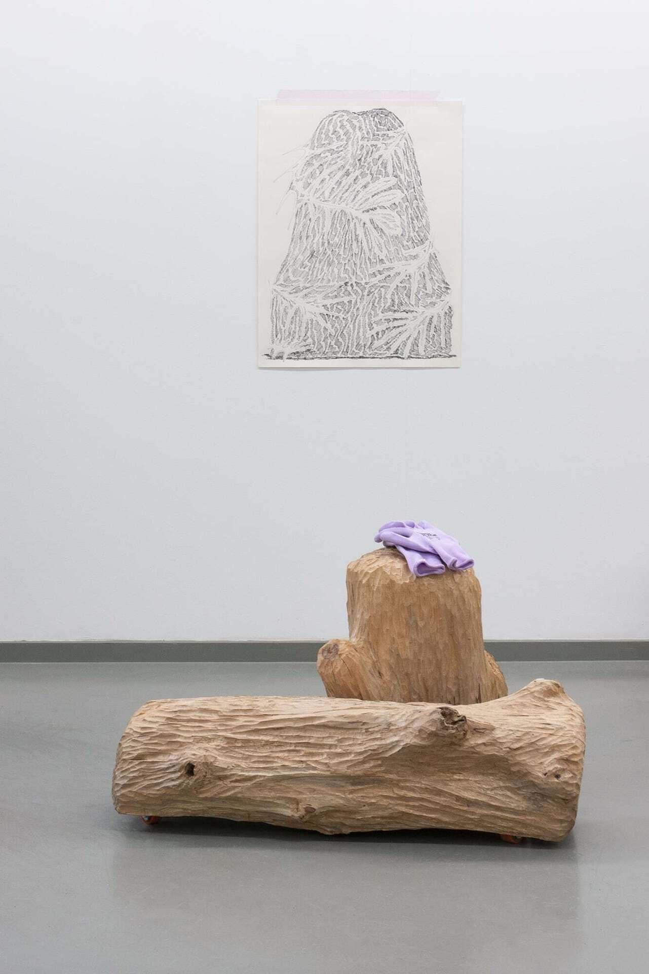 Lisa Ertel & Jannis Zell, Installation view, 2021