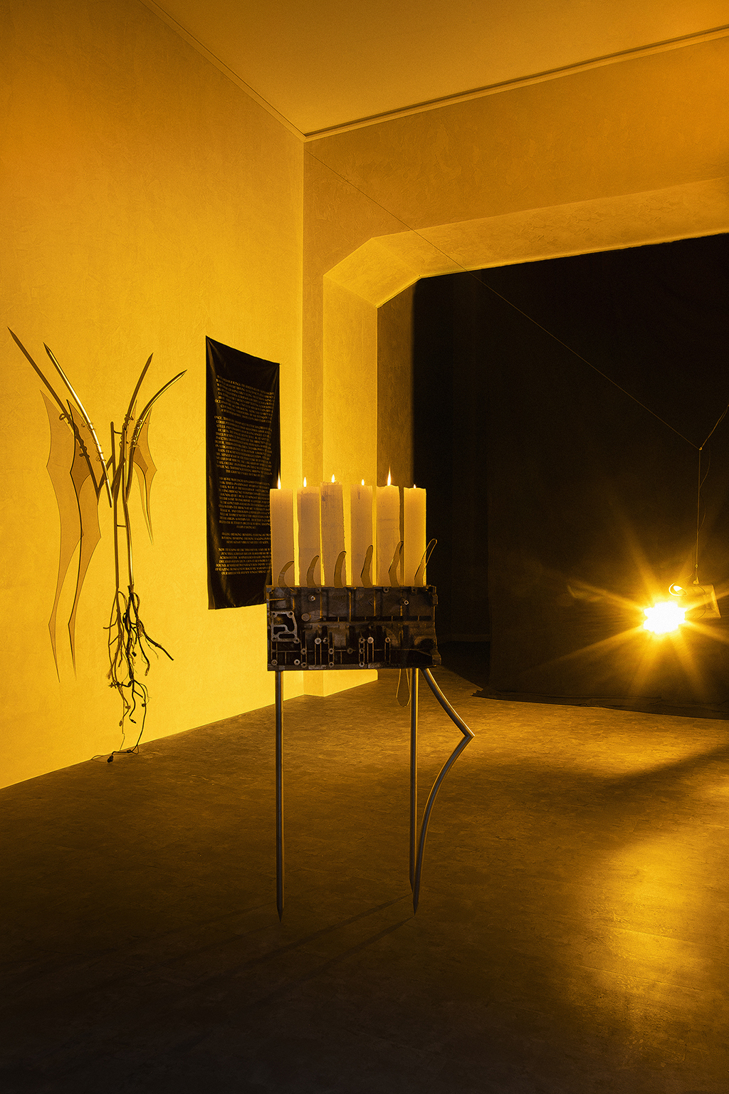 Szilvia Bolla, Aron Lodi, Alagya, installation view_2, 2021