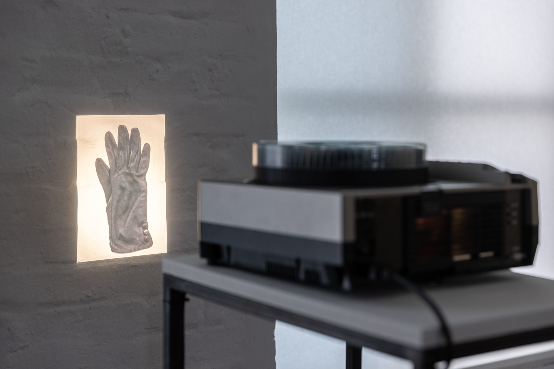 Joshua Schwebel, The Gift of Glove, 2021, Installation View, BPA// Exhibition 2021, KW Institute for Contemporary Art, Berlin 2021