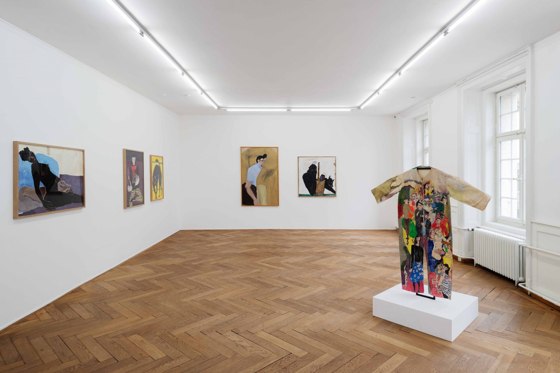Cathy Josefowitz. The Thinking Body, 2021, Exhibition View Kunsthaus Langenthal, Photo: Flavio Karrer 1
