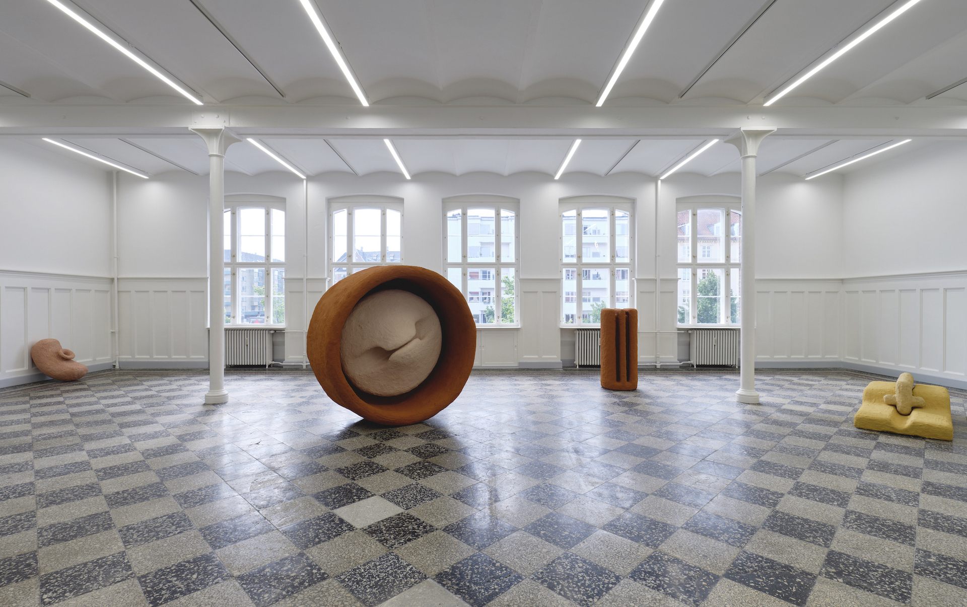 Carl Emil Jacobsen: Installation view, Overgaden, 2021. Photo: Anders Sune Berg