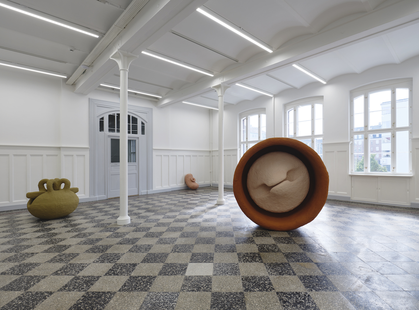 Carl Emil Jacobsen: Installation view, Overgaden, 2021. Photo: Anders Sune Berg