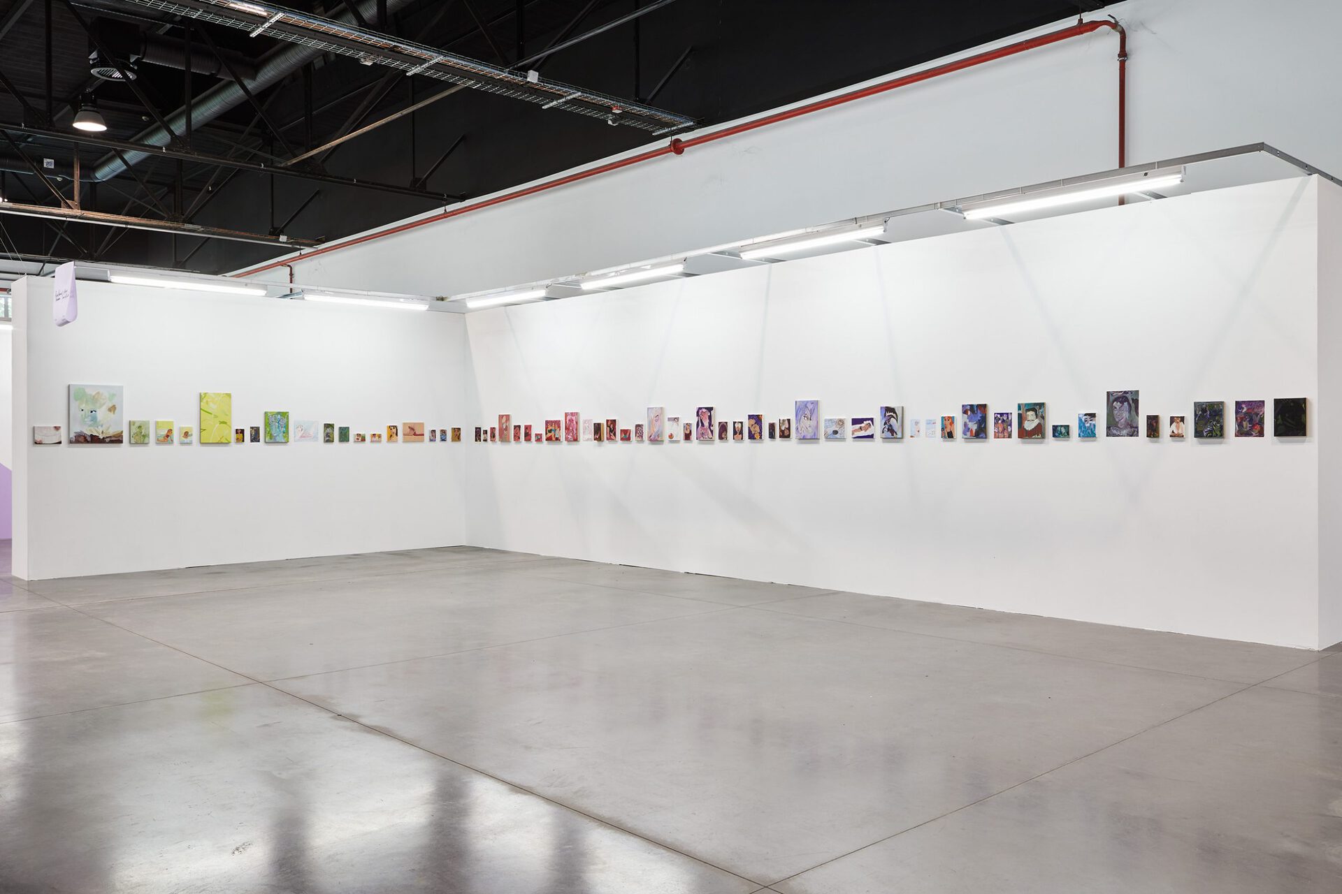 DIALOGUE, exhibition view, Lauren Coullard and Tatiana Defraine, 2021