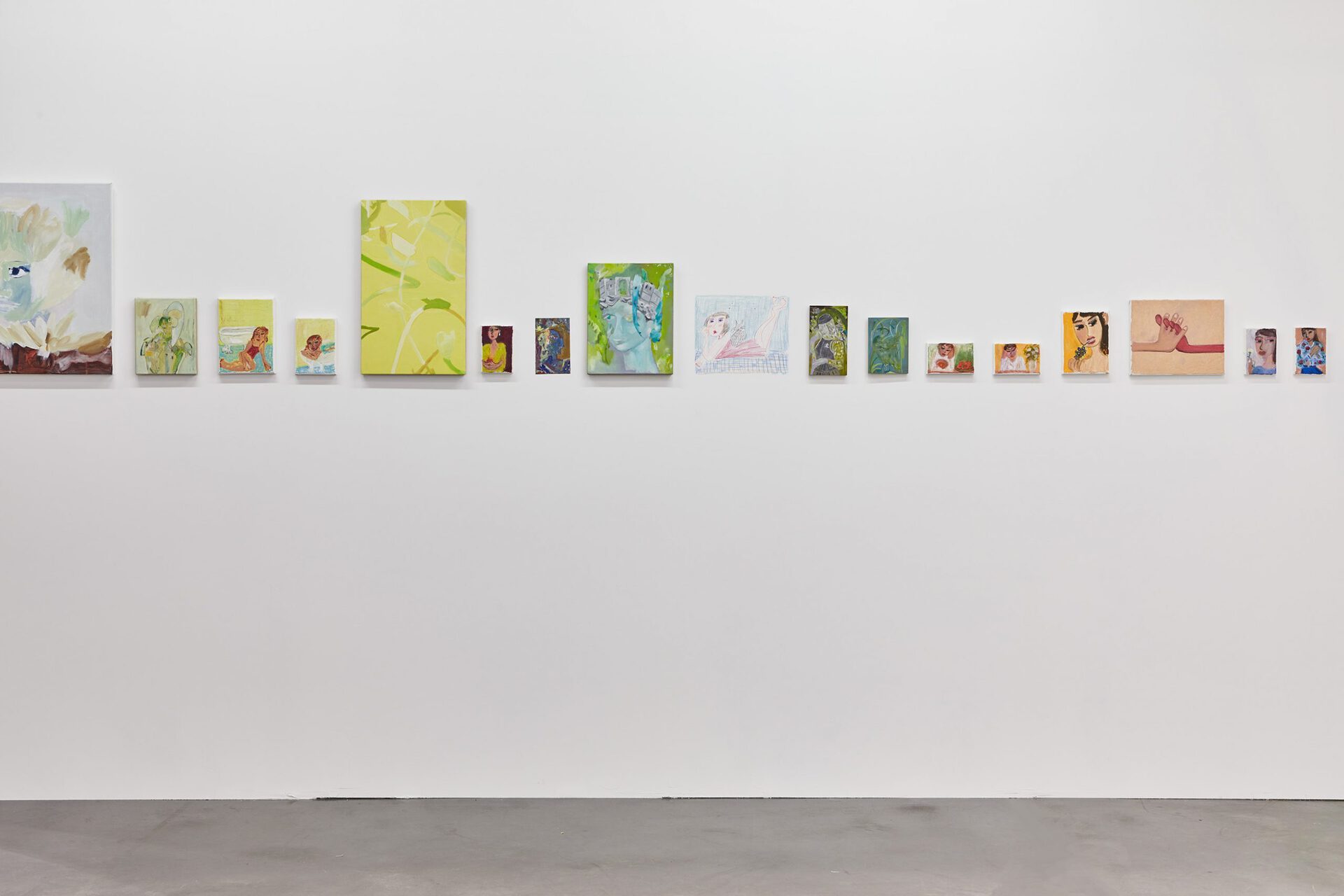 DIALOGUE, exhibition view, Lauren Coullard and Tatiana Defraine, 2021